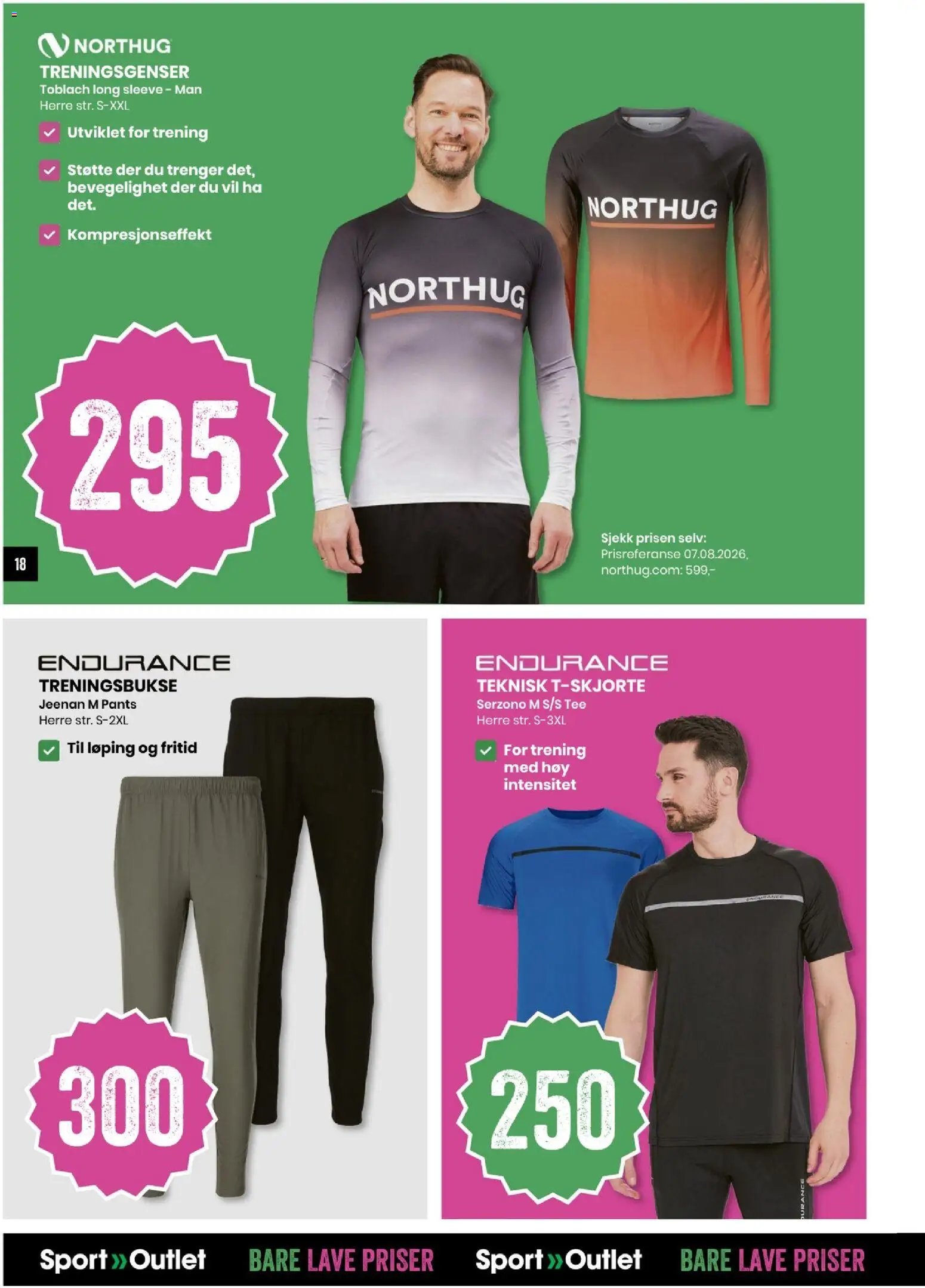 Sport Outlet Bare lave priser