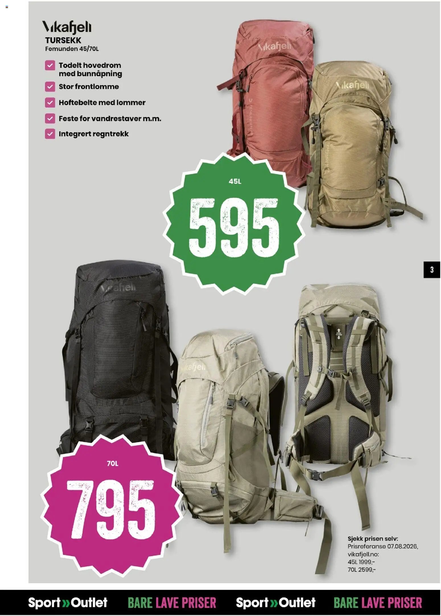 Sport Outlet Bare lave priser