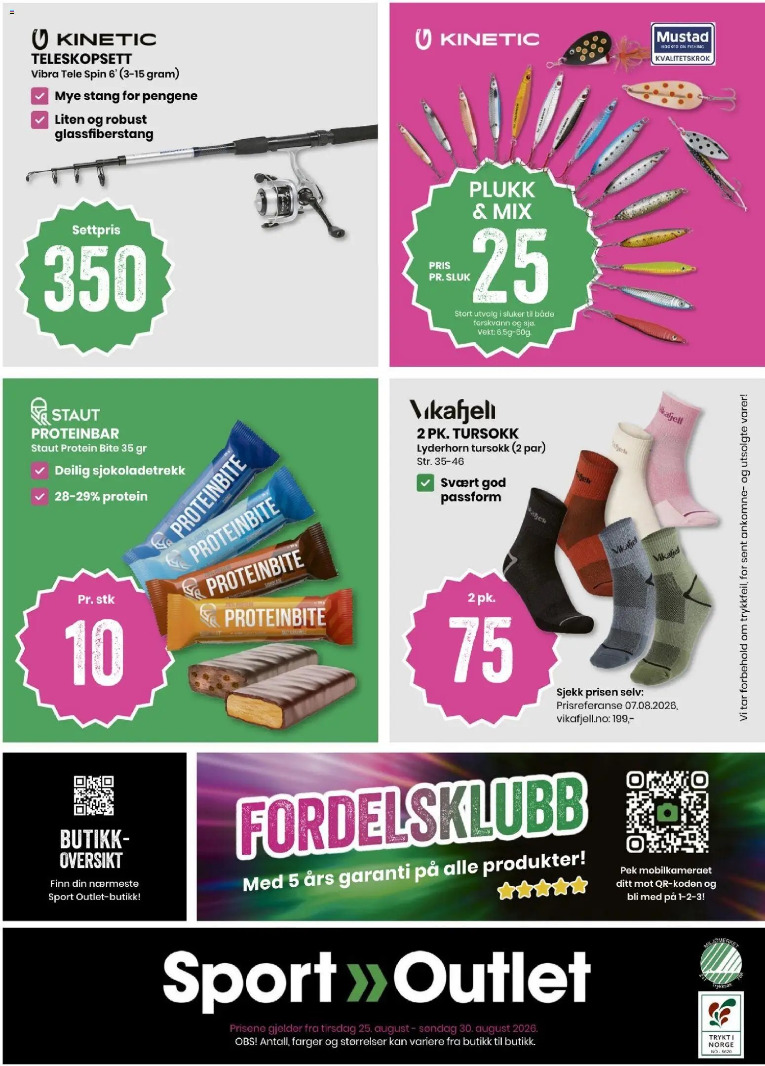Sport Outlet Bare lave priser
