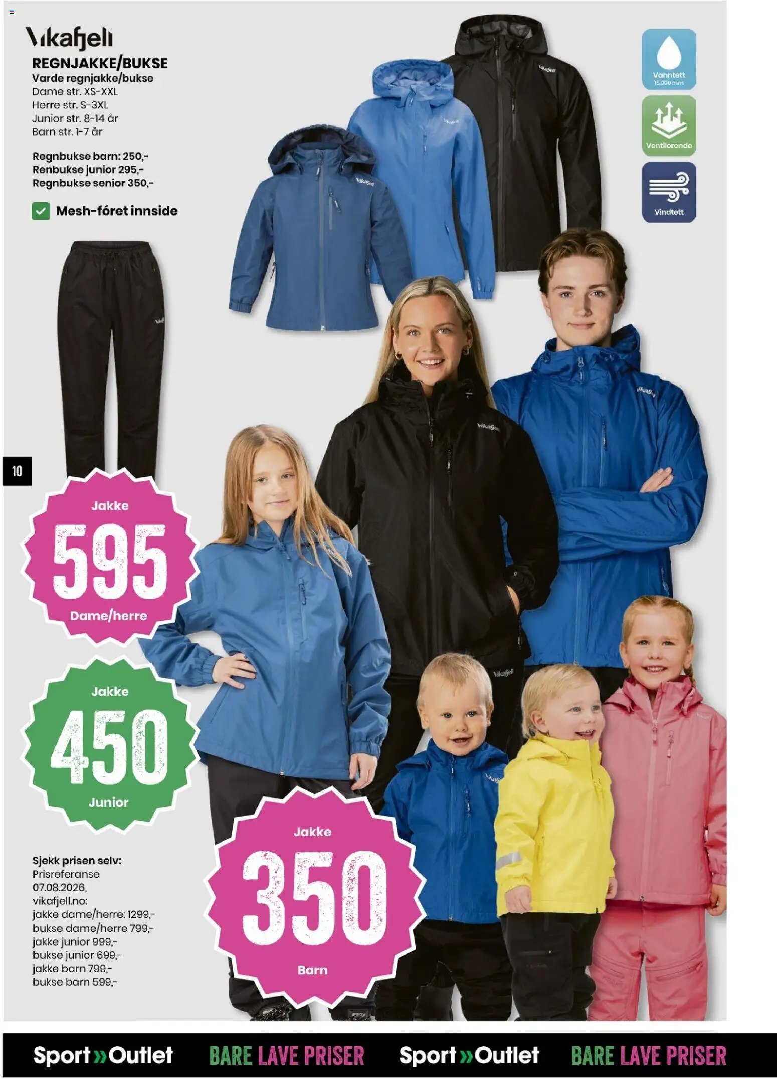 Sport Outlet Bare lave priser
