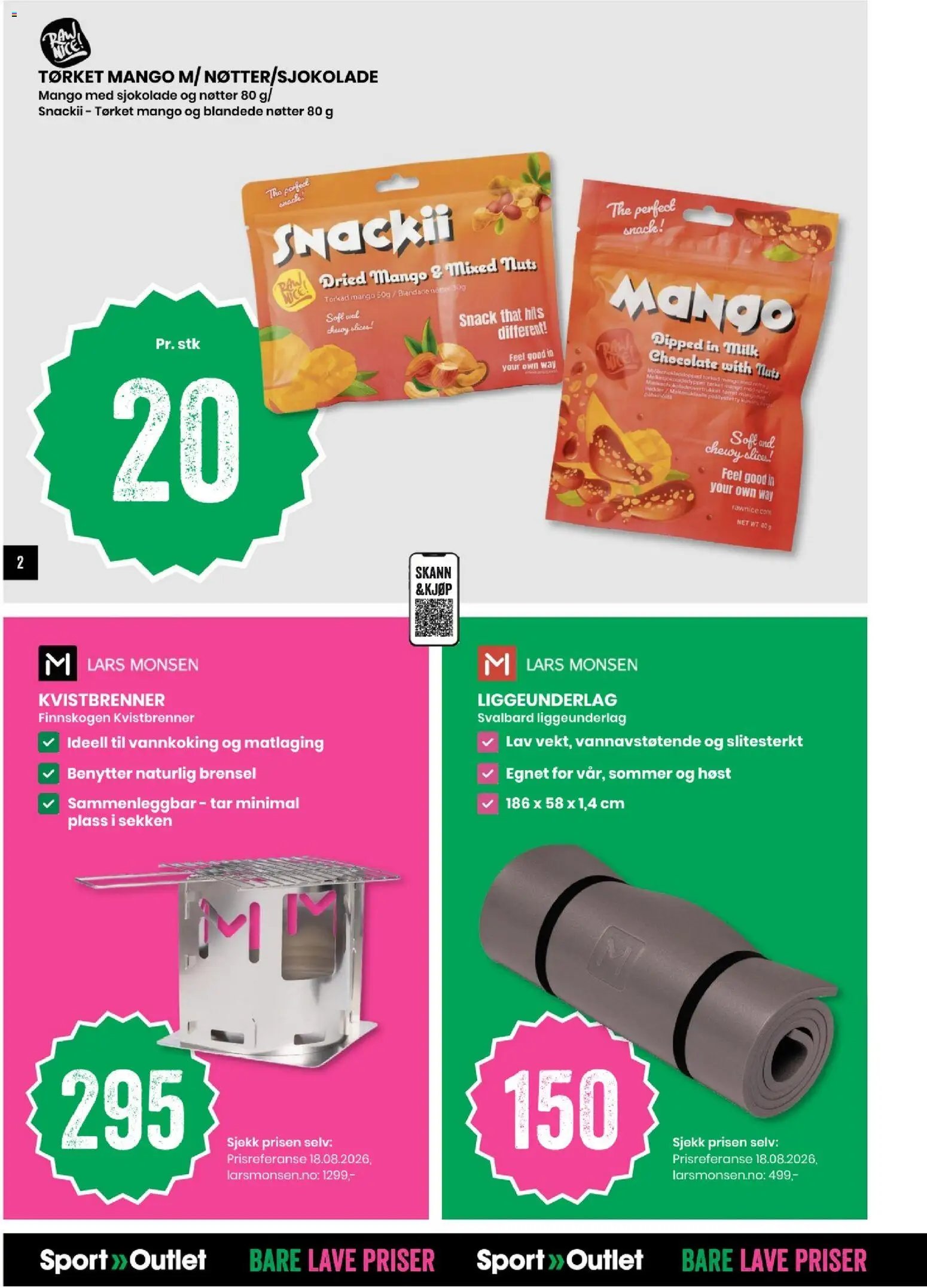 Sport Outlet kundeavis