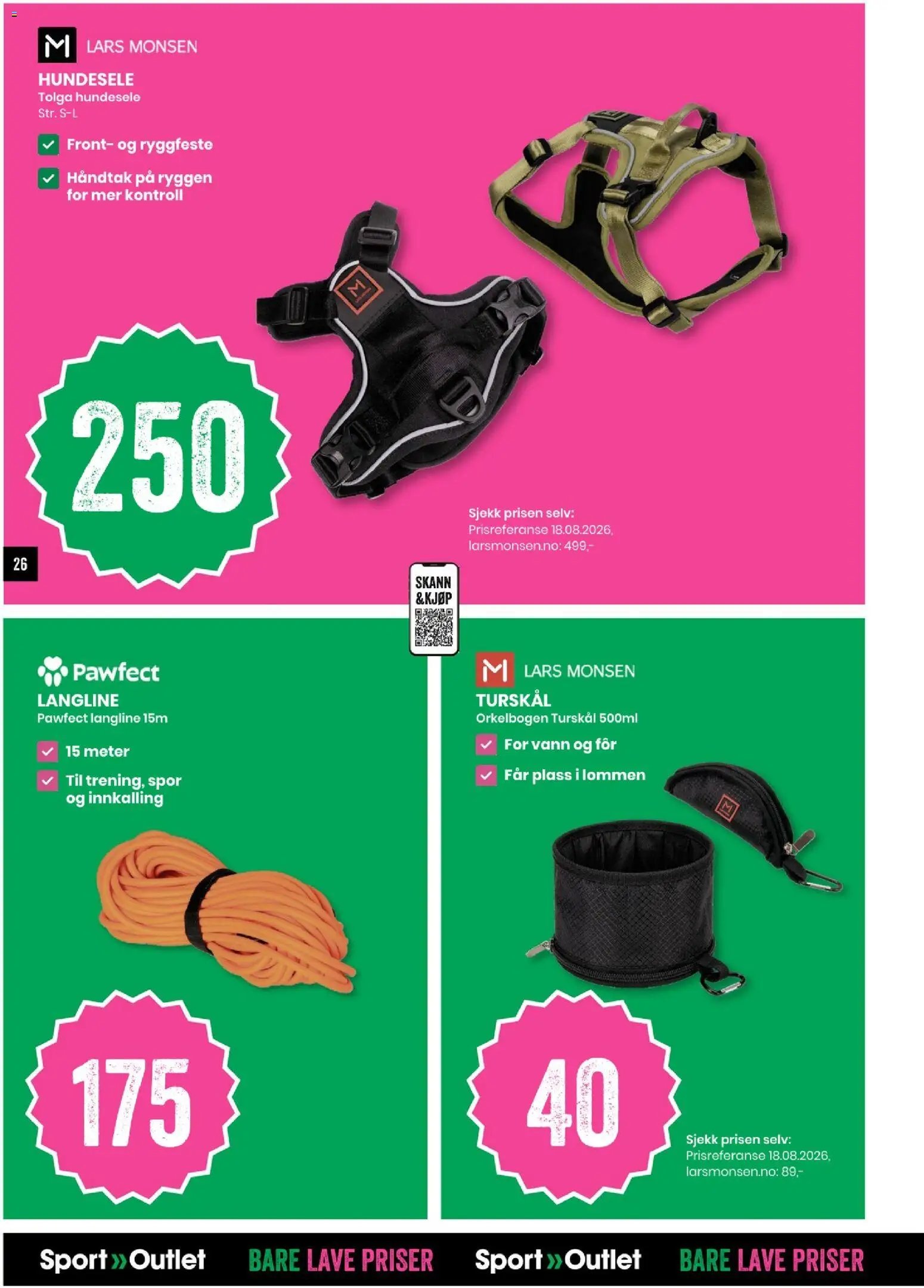 Sport Outlet kundeavis