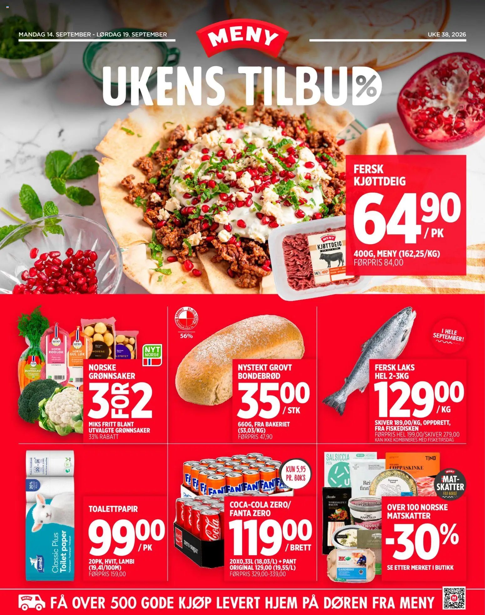 Meny kundeavis
