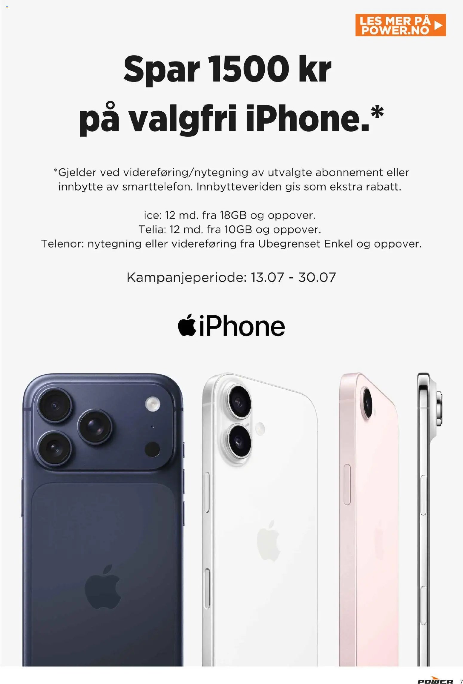 Power kundeavis