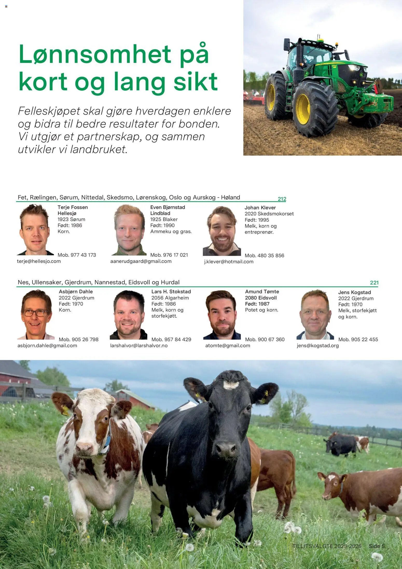 Felleskjøpet Tillitsvalgte 2025/2026 (2026-01-02 - 2027-01-03)