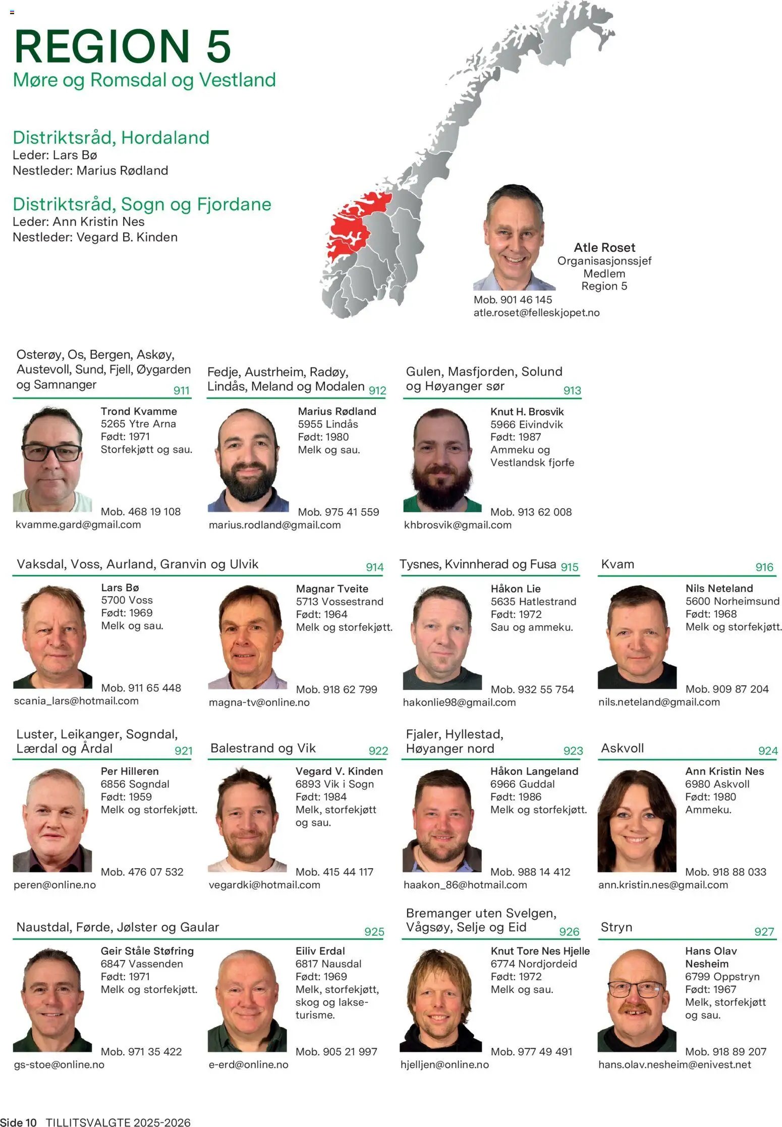 Felleskjøpet Tillitsvalgte 2025/2026 (2026-01-02 - 2027-01-03)