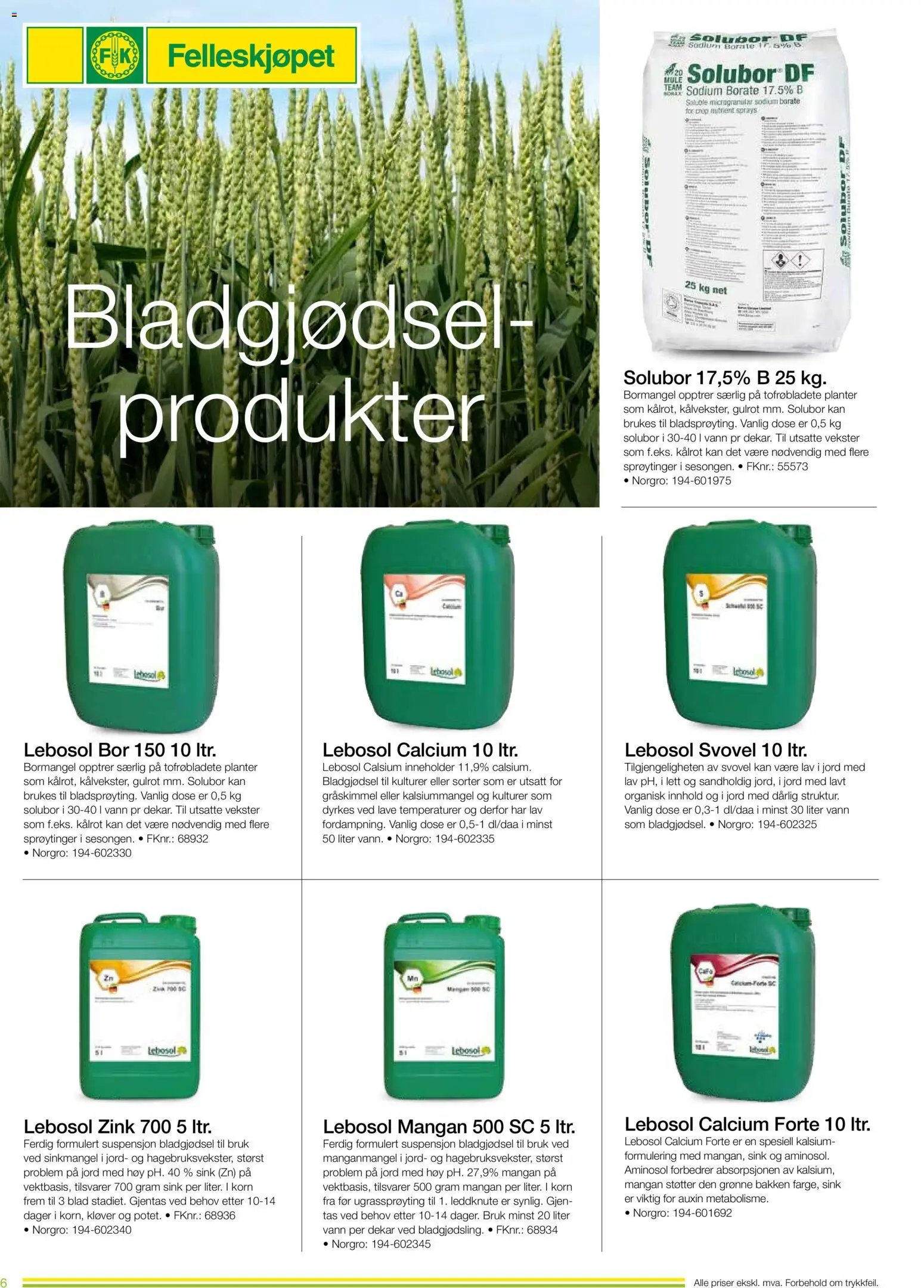 Felleskjøpet Driftsmidler til regenerativt jordbruk (2026-01-02 - 2027-01-03)