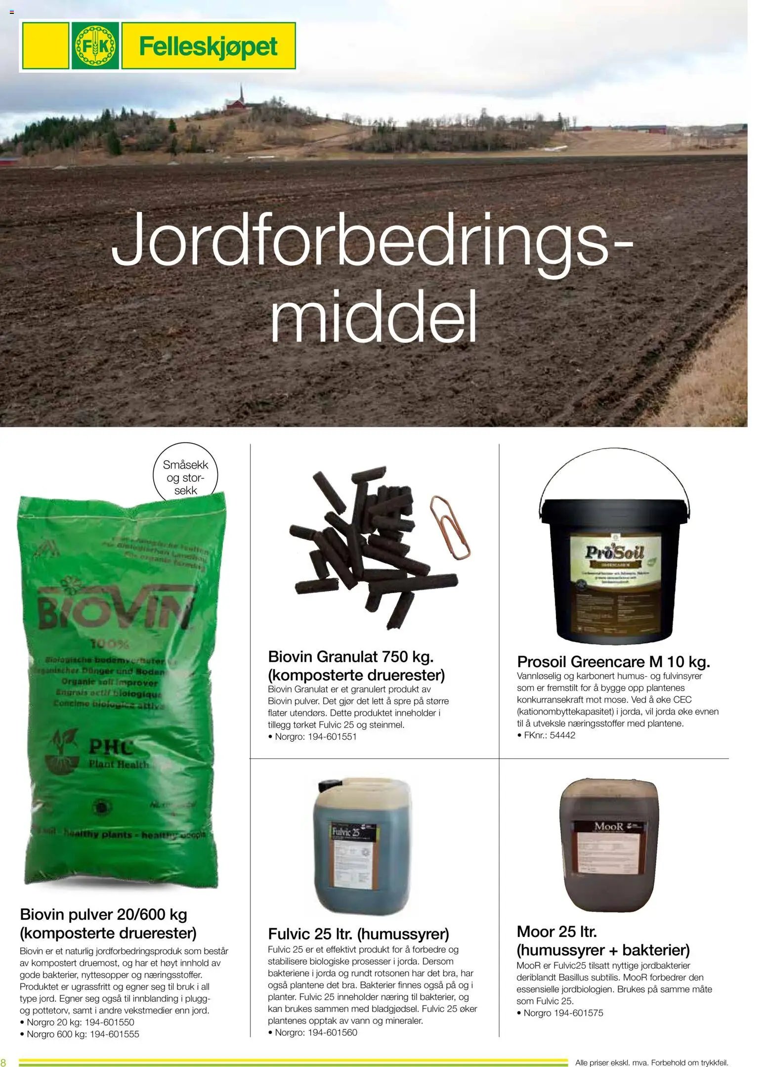 Felleskjøpet Driftsmidler til regenerativt jordbruk (2026-01-02 - 2027-01-03)