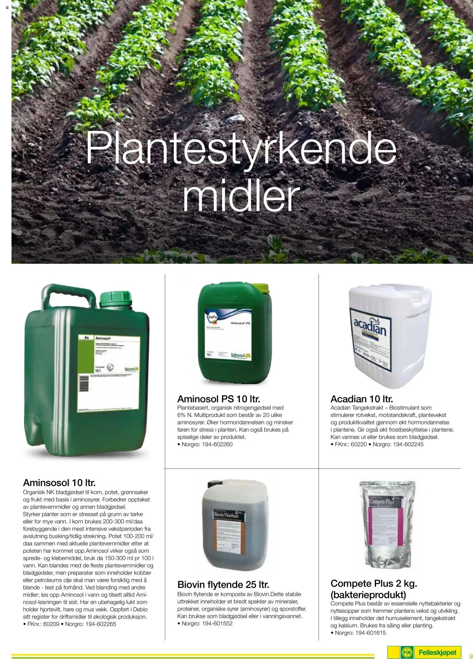 Felleskjøpet Driftsmidler til regenerativt jordbruk (2026-01-02 - 2027-01-03)