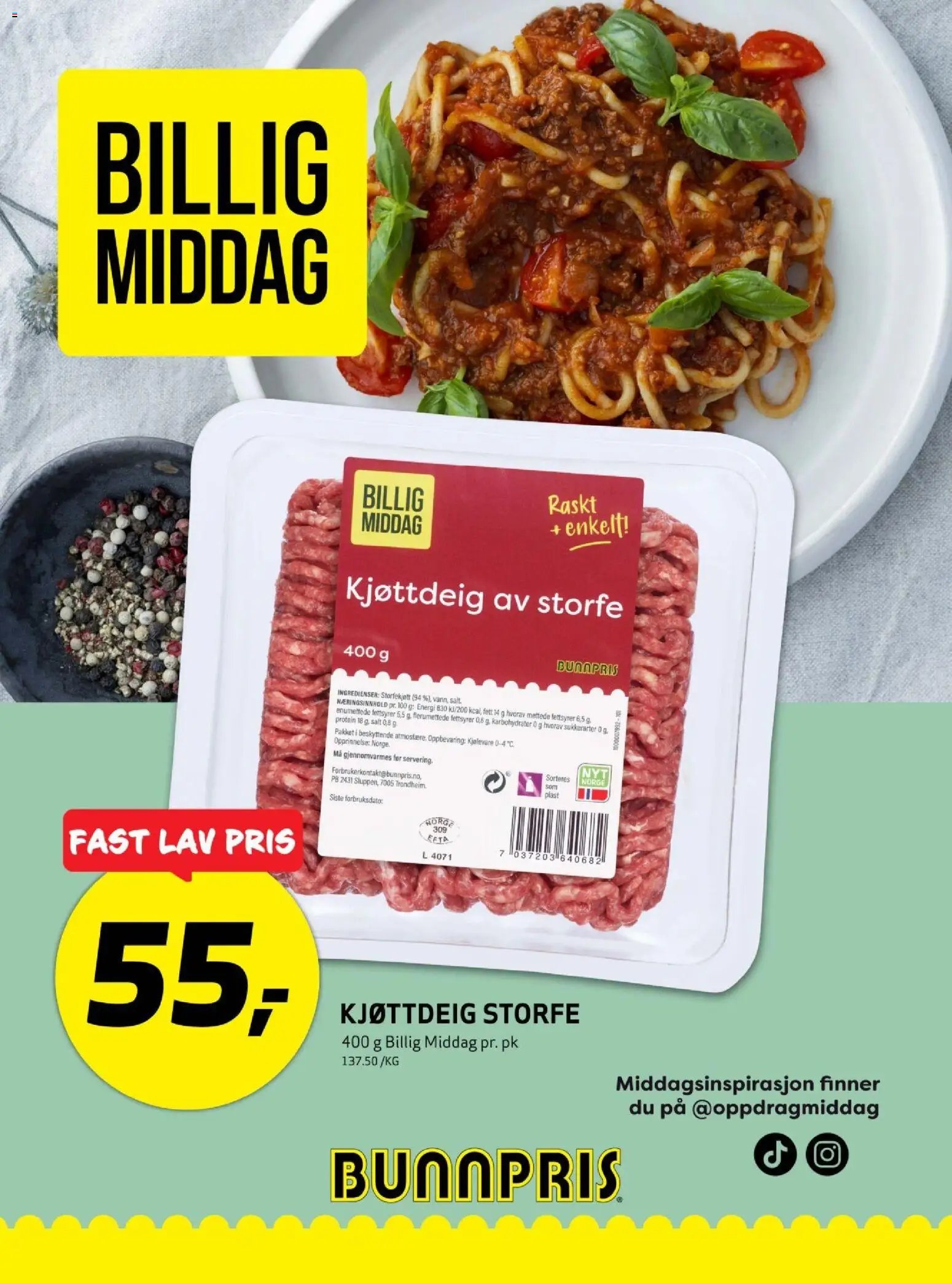 Bunnpris kundeavis (2026-05-25 - 2026-05-31)