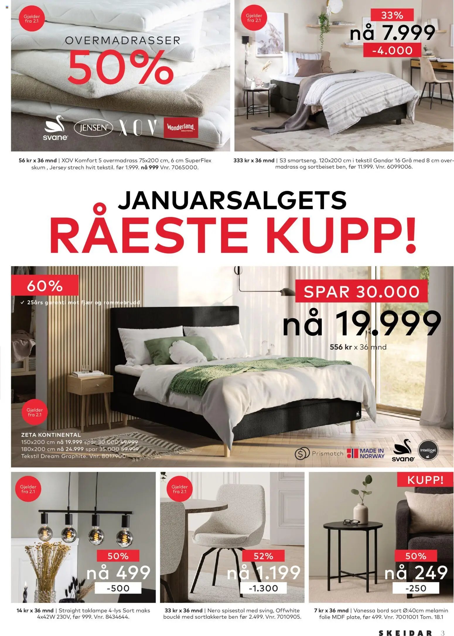 Skeidar kundeavis (2026-01-02 - 2026-01-11)