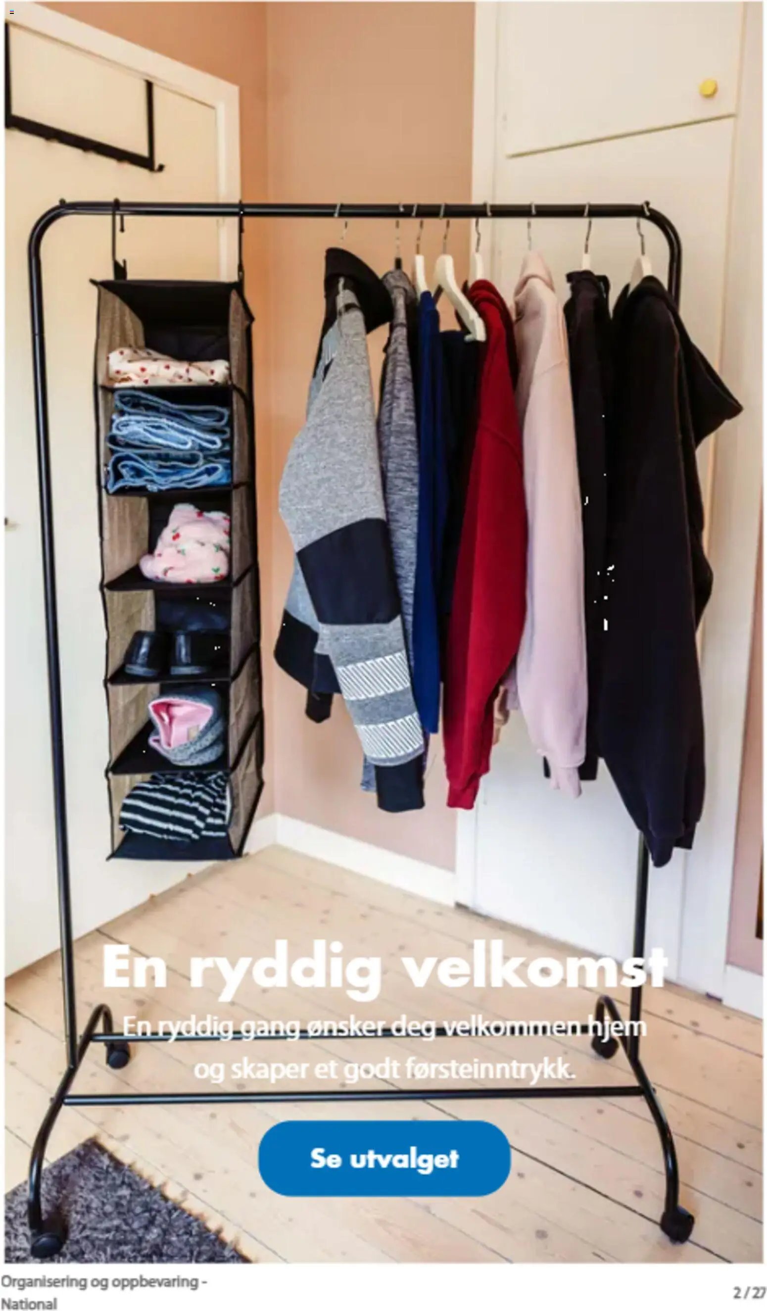 Biltema kundeavis Organisering og oppbevaring