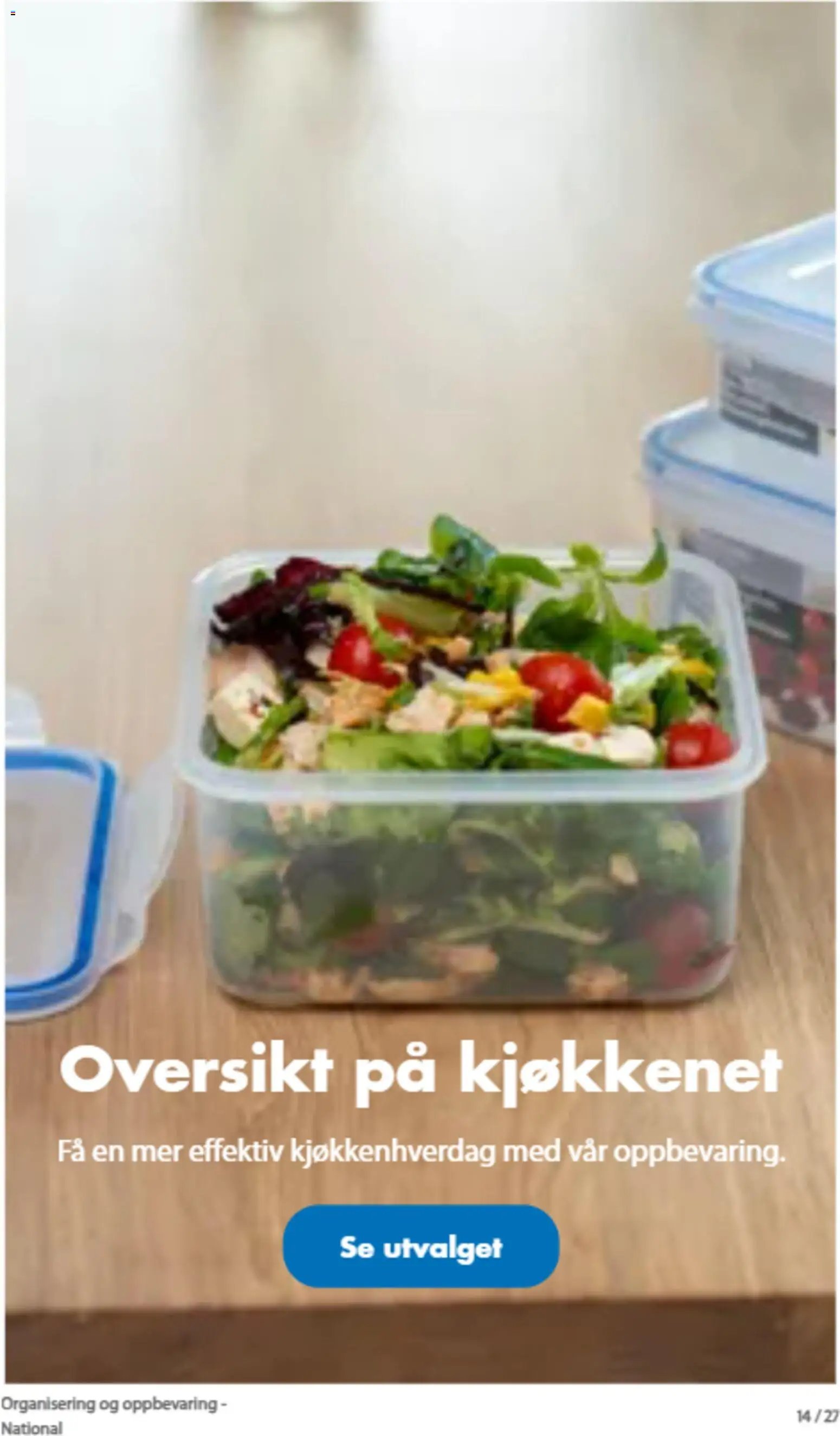 Biltema kundeavis Organisering og oppbevaring
