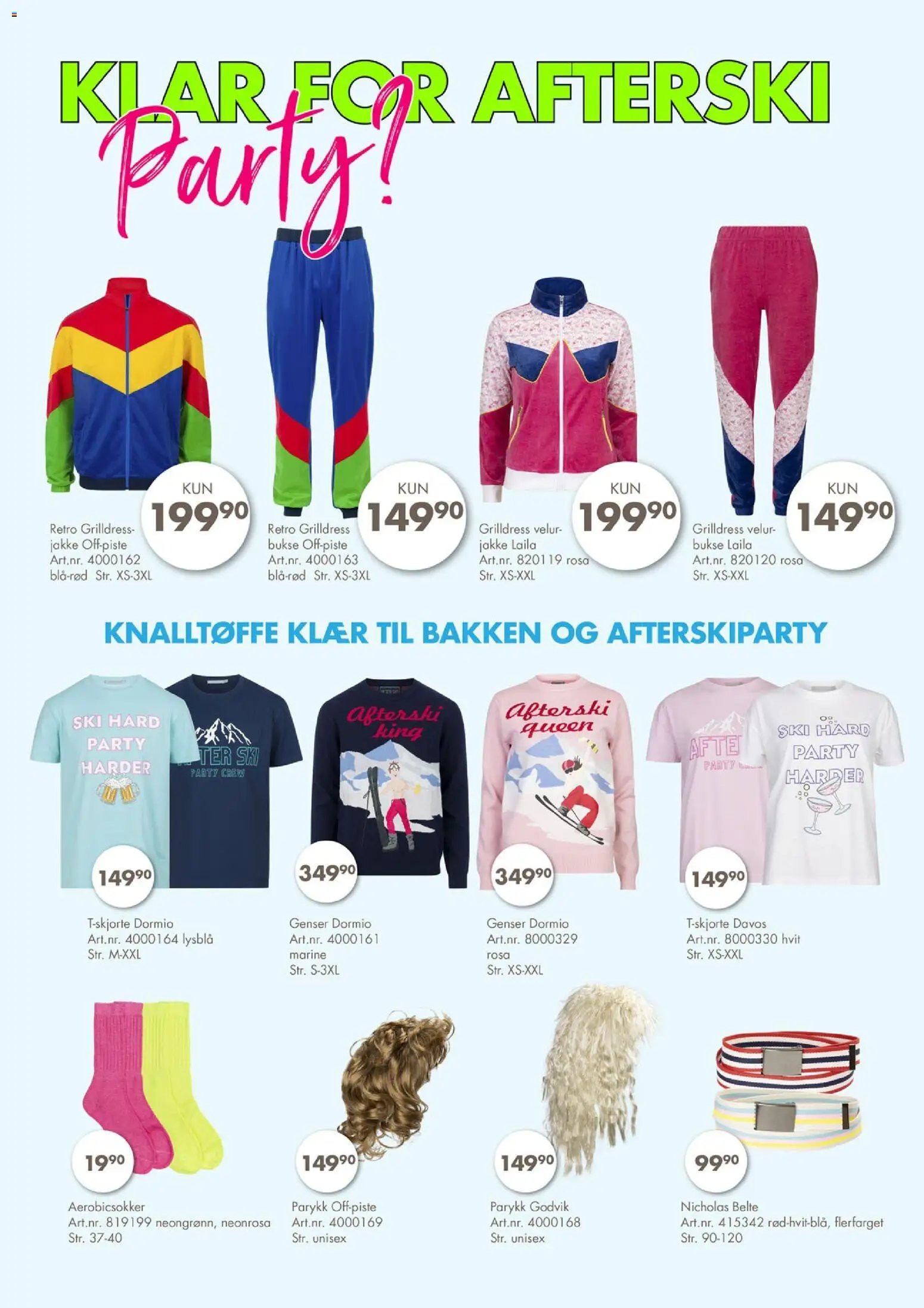 Spar Kjøp - Afterski party (2026-01-06 - 2027-01-03)