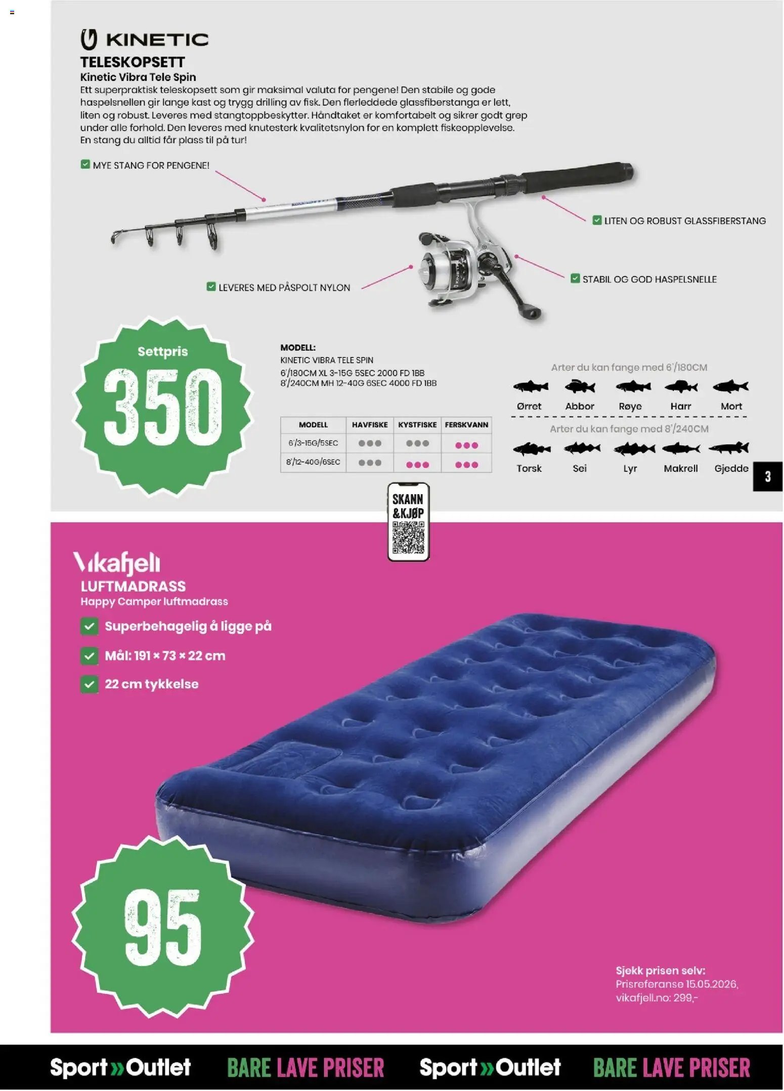 Sport Outlet kundeavis