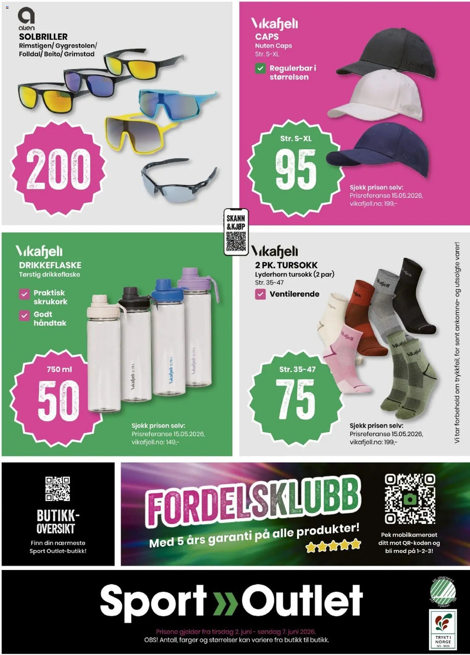 Sport Outlet kundeavis