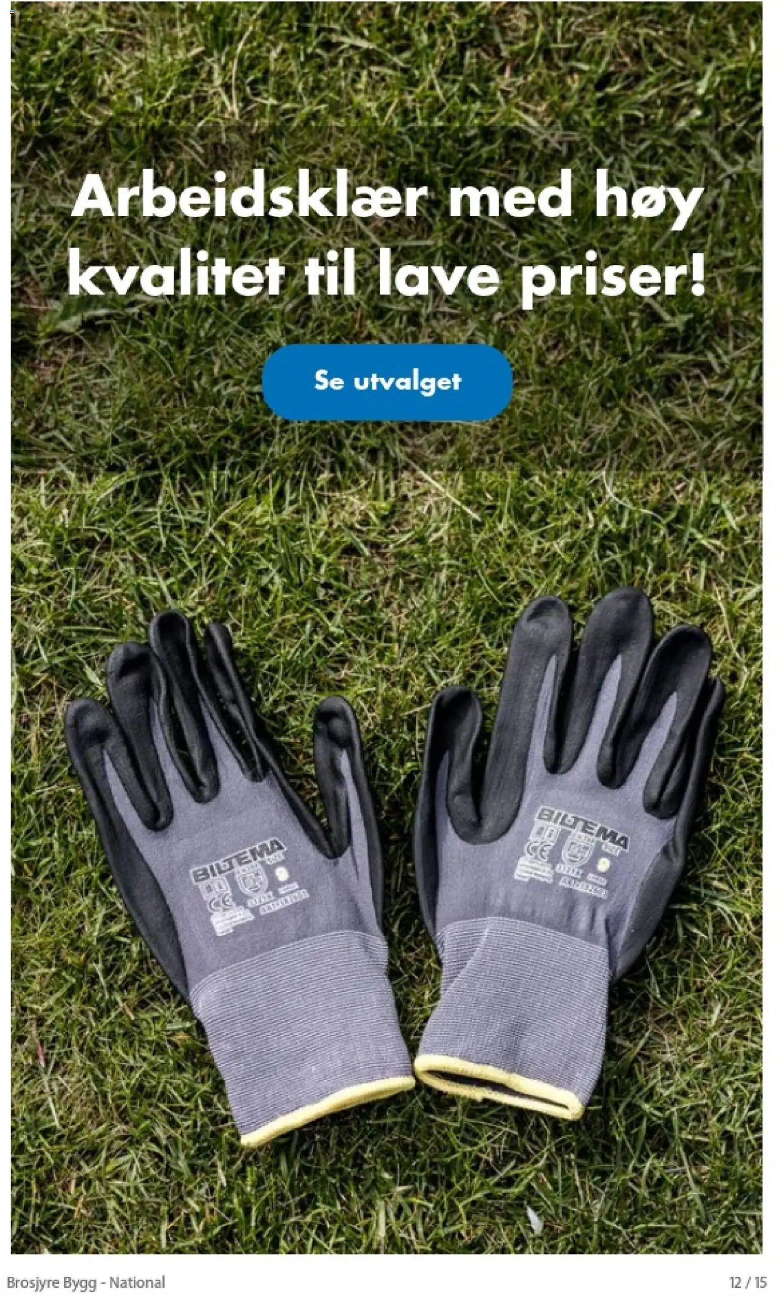 Biltema Brosjyre Bygg - National