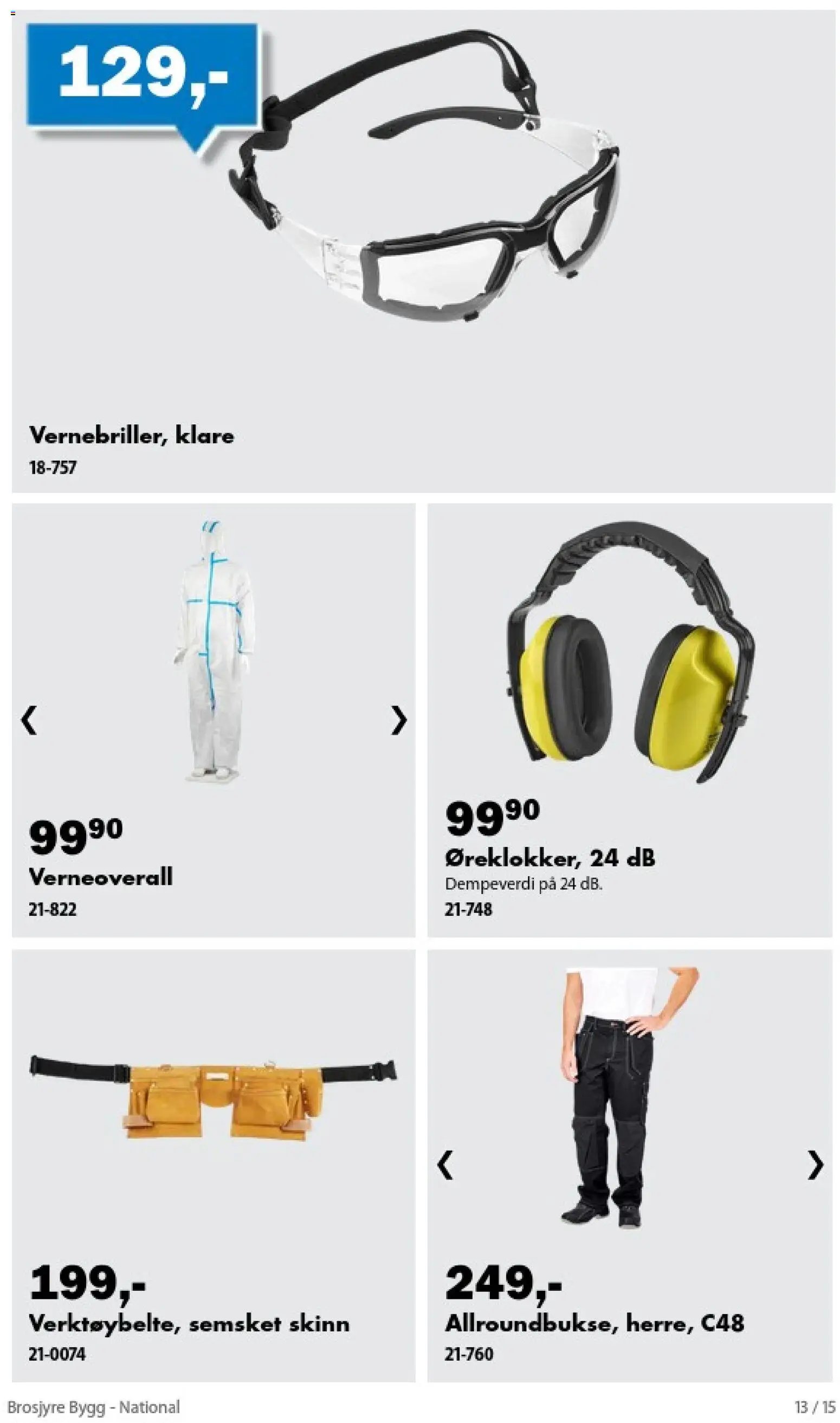 Biltema Brosjyre Bygg - National