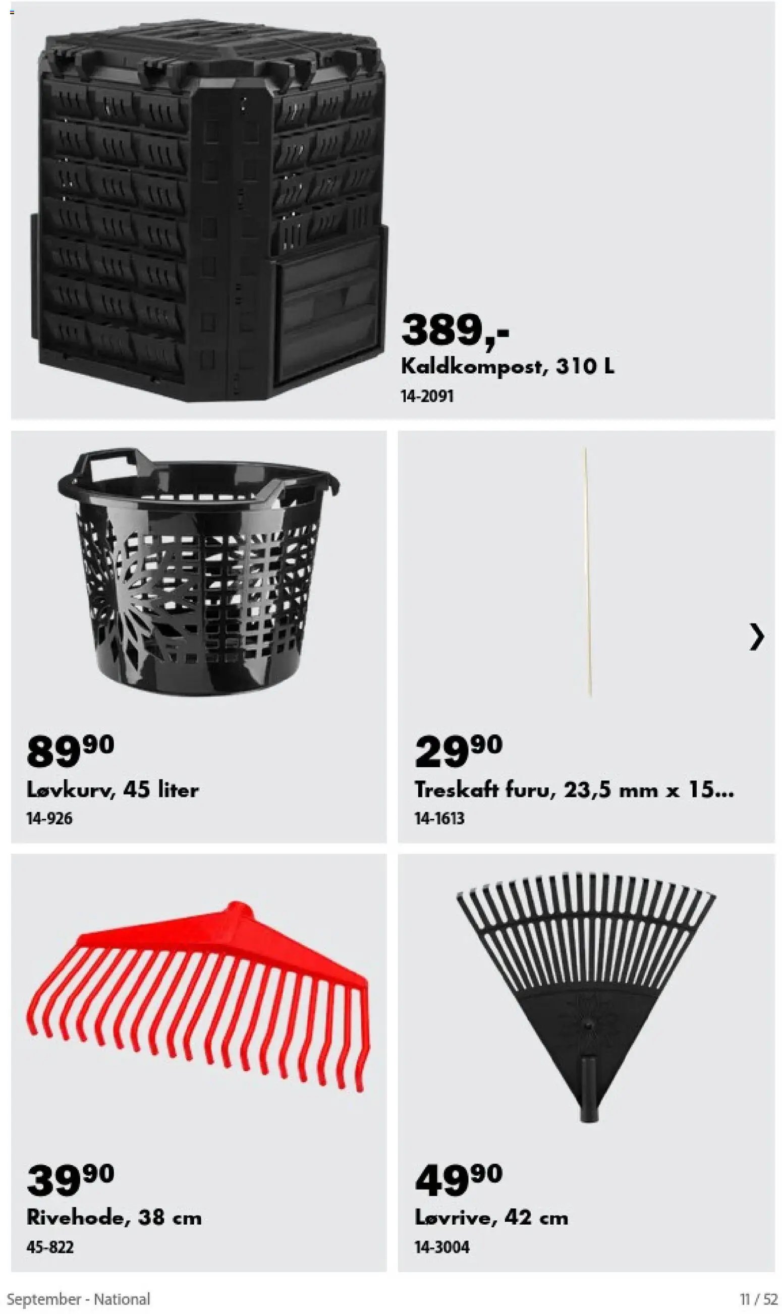 Biltema kundeavis September - National