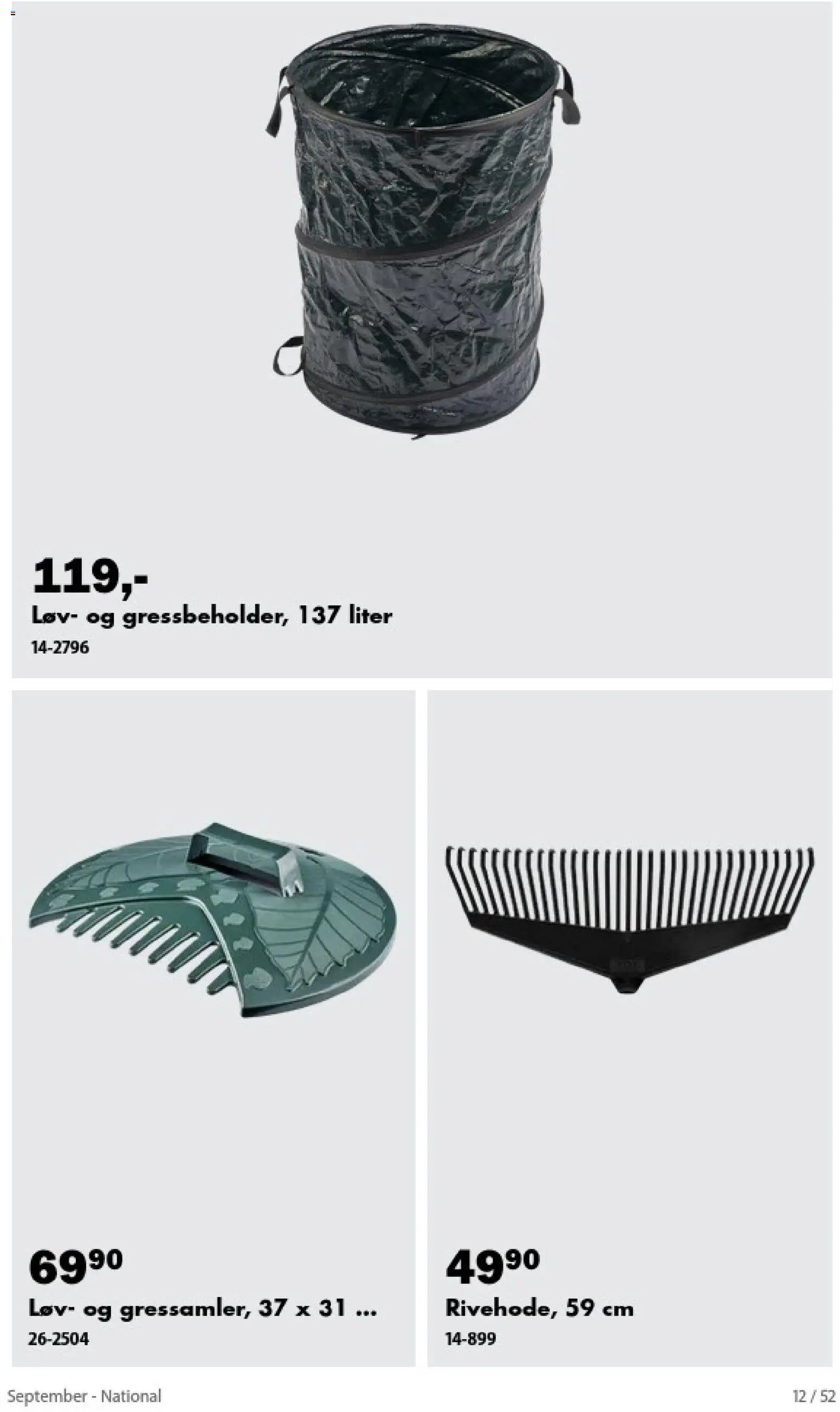 Biltema kundeavis September - National
