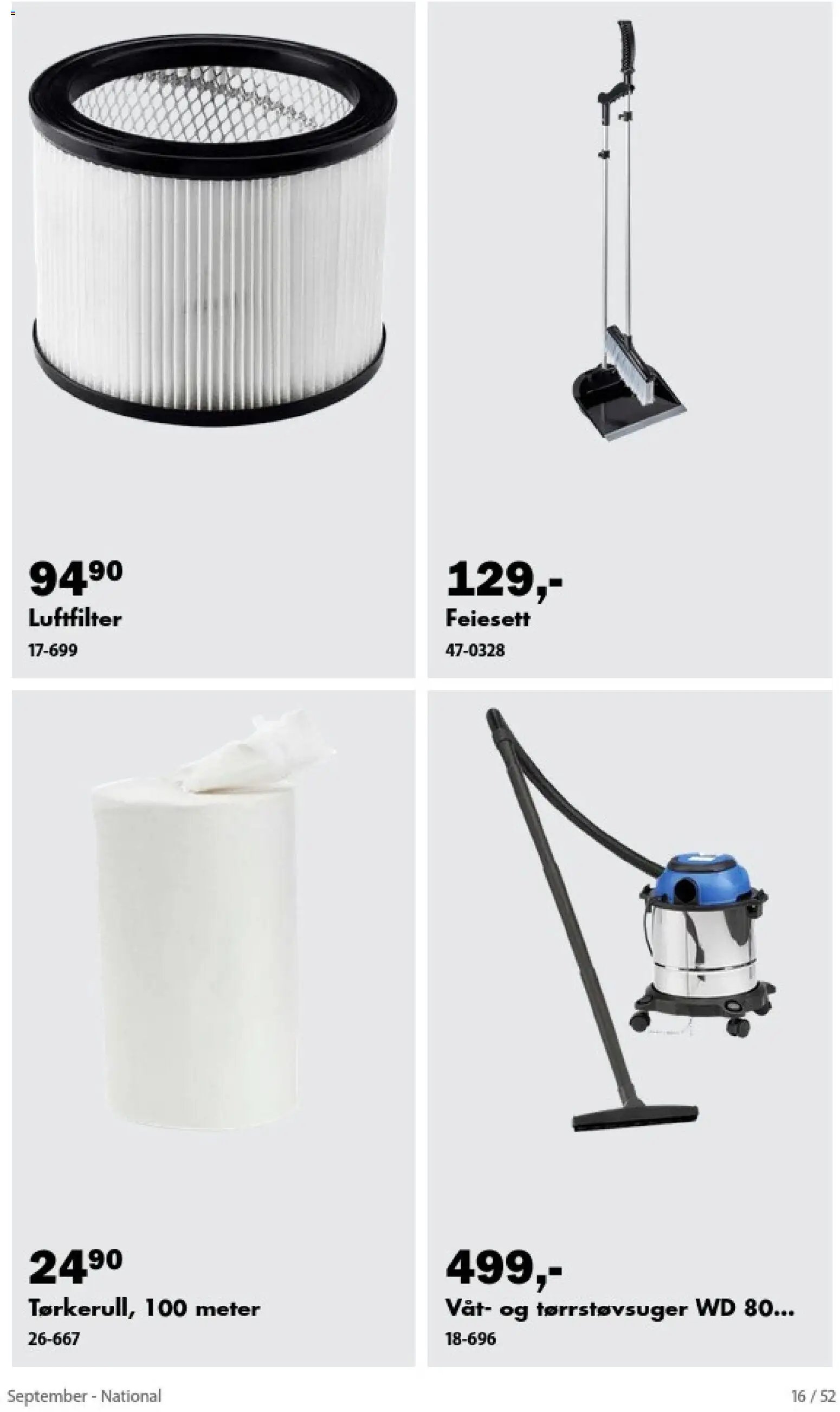 Biltema kundeavis September - National