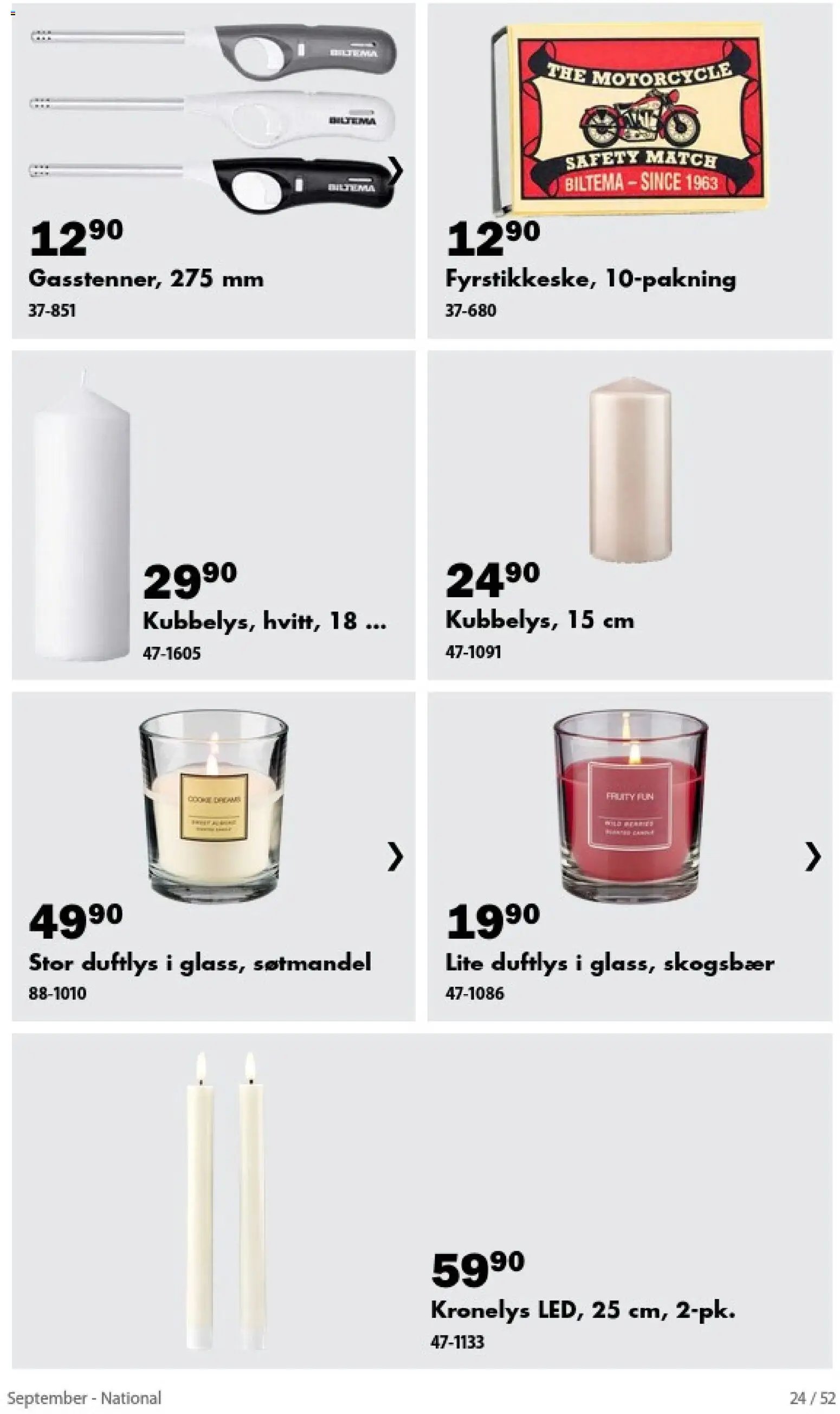 Biltema kundeavis September - National