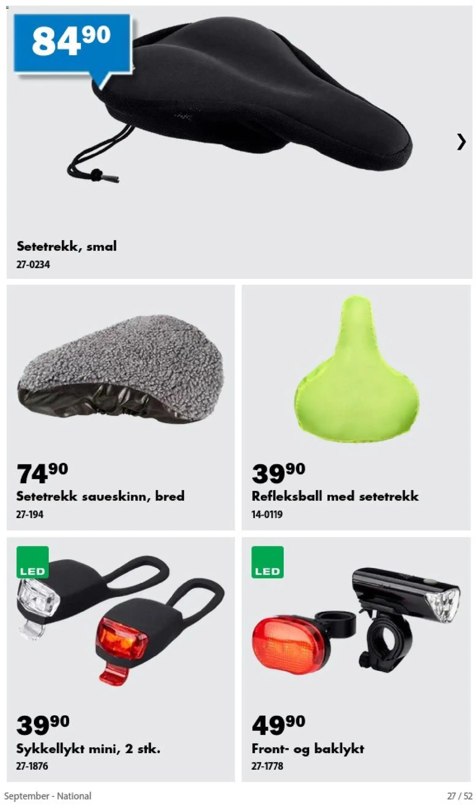Biltema kundeavis September - National
