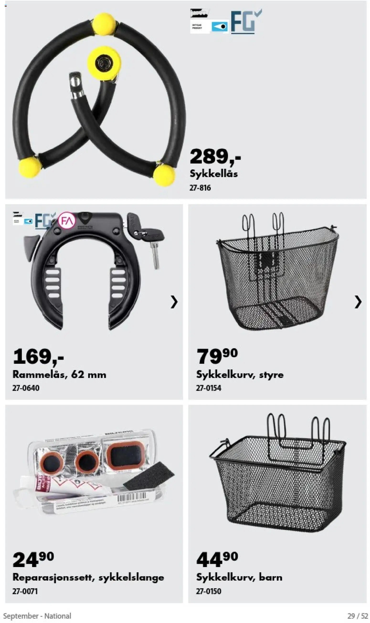 Biltema kundeavis September - National