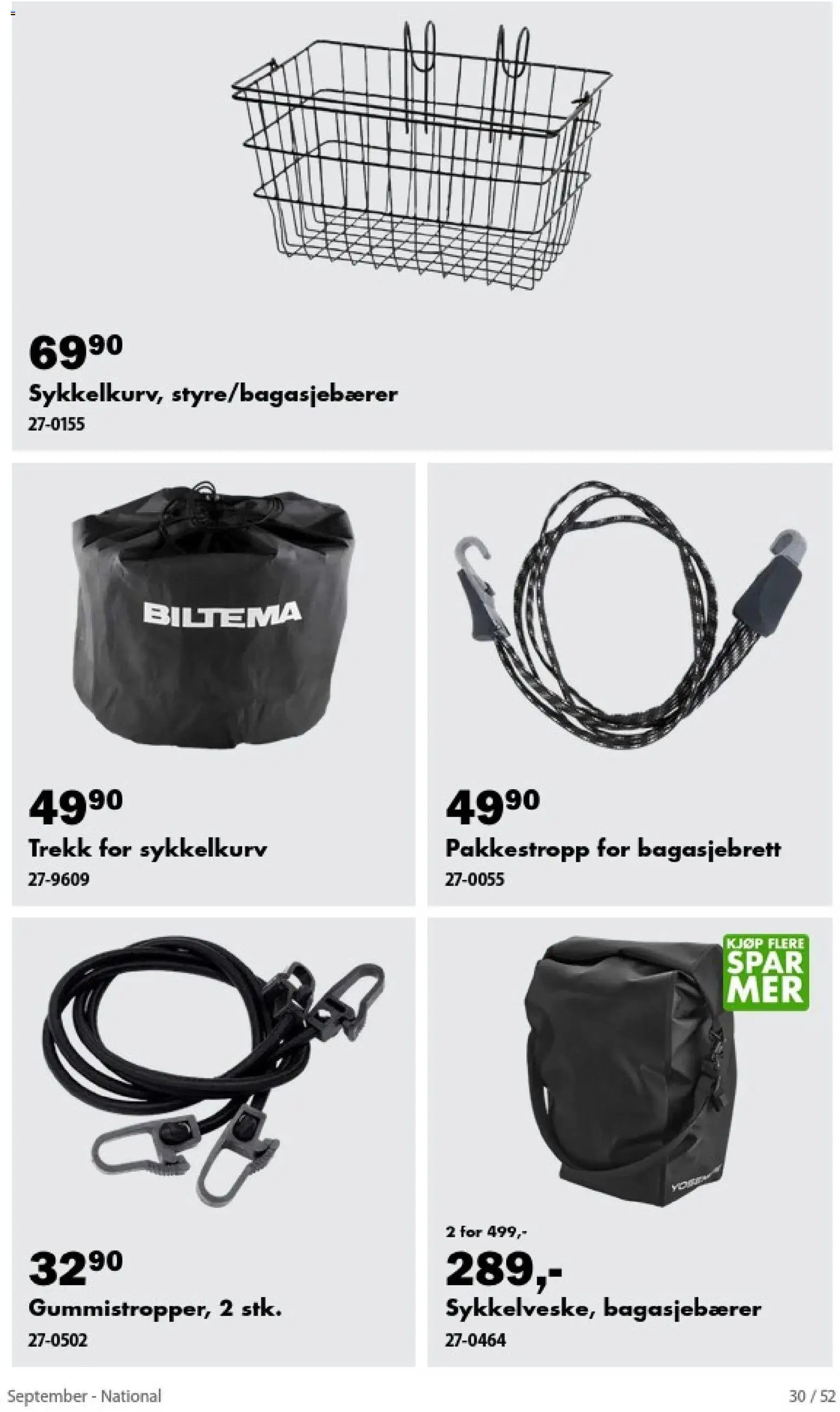 Biltema kundeavis September - National