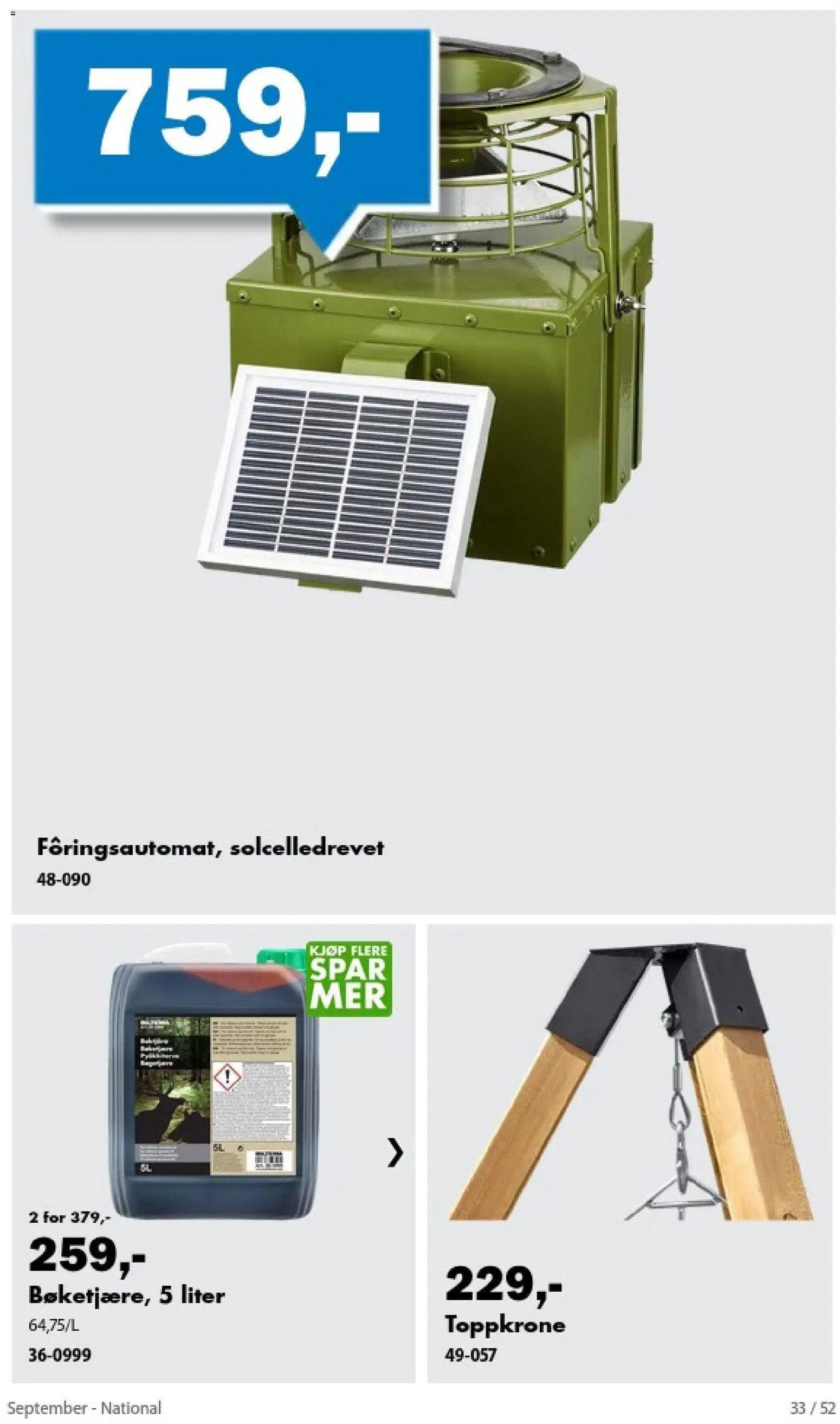 Biltema kundeavis September - National