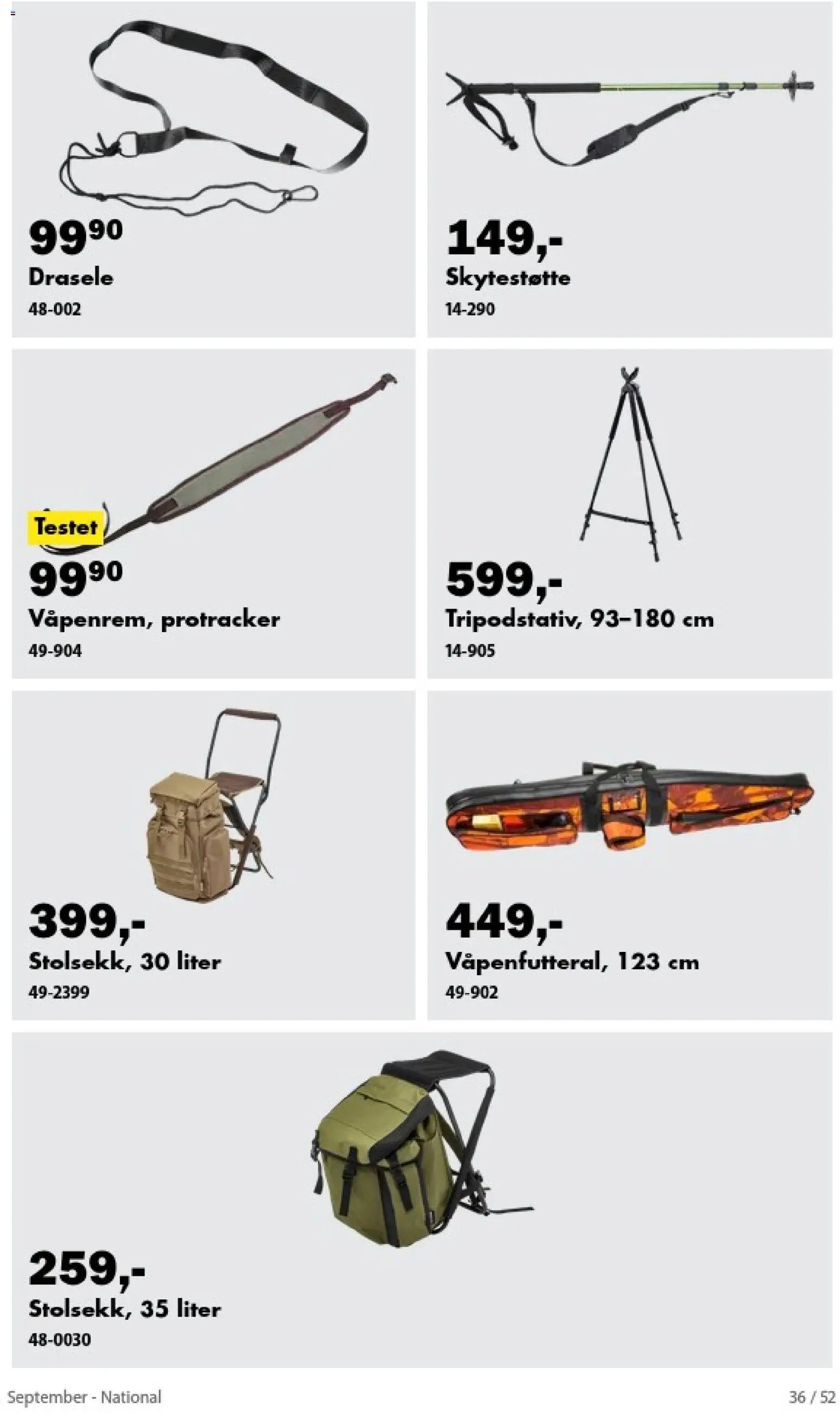 Biltema kundeavis September - National