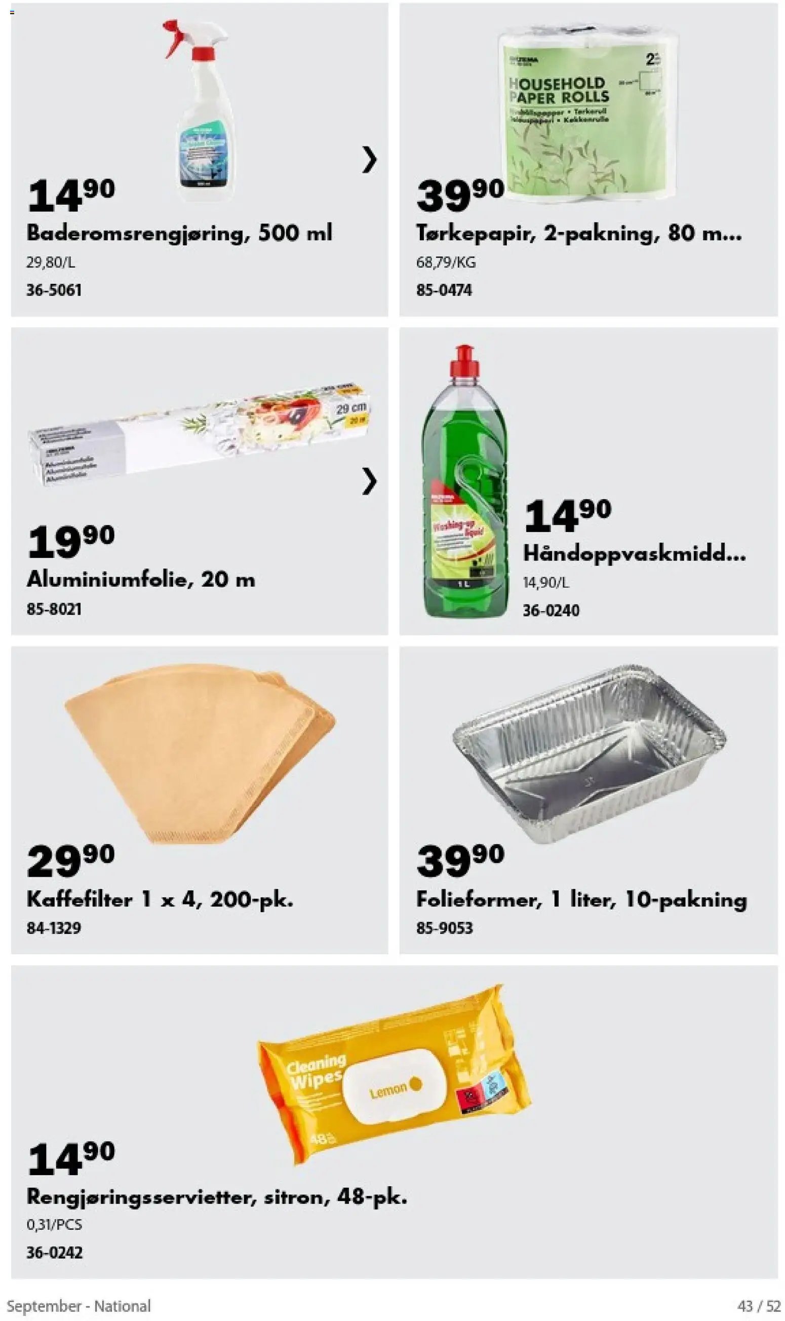 Biltema kundeavis September - National