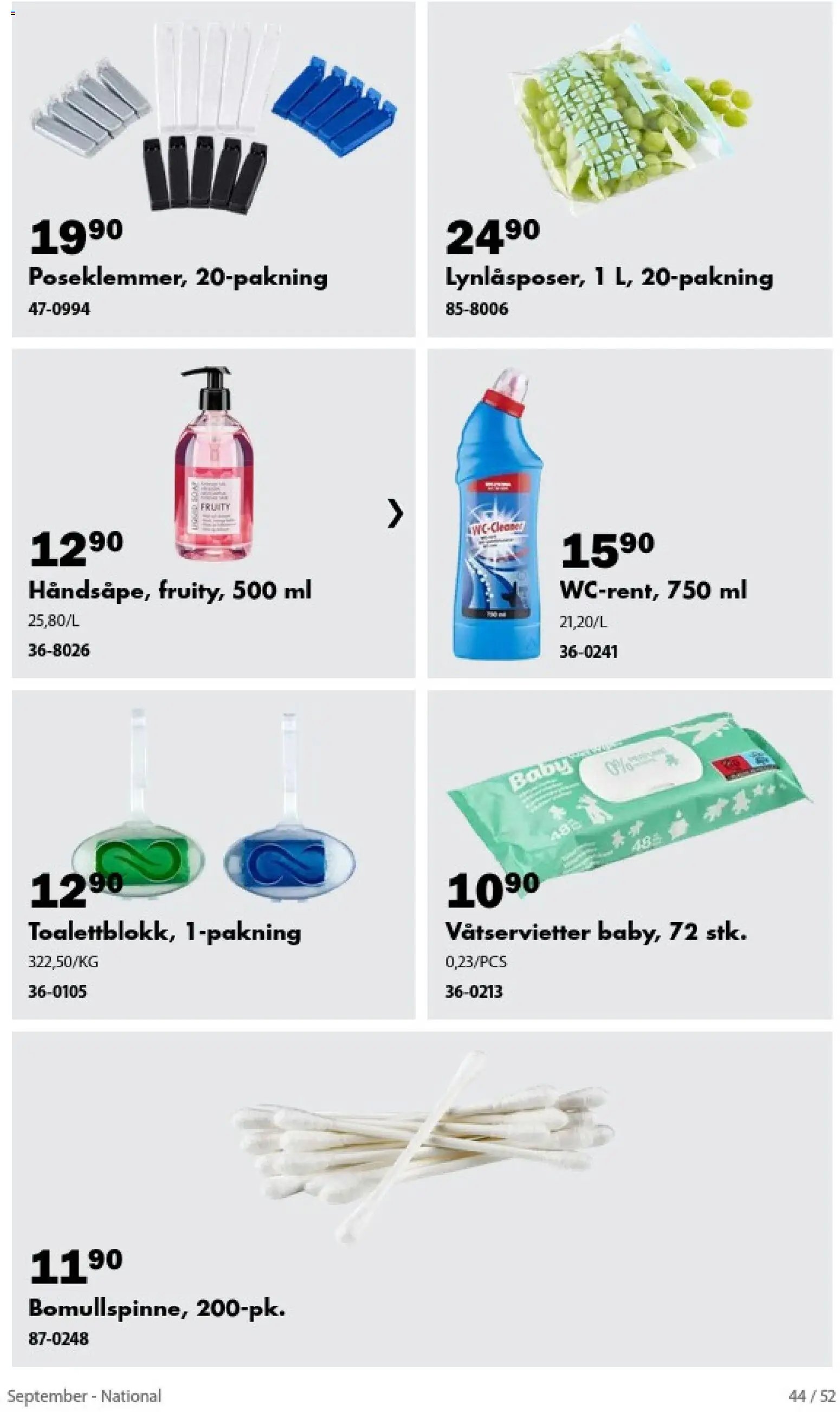 Biltema kundeavis September - National