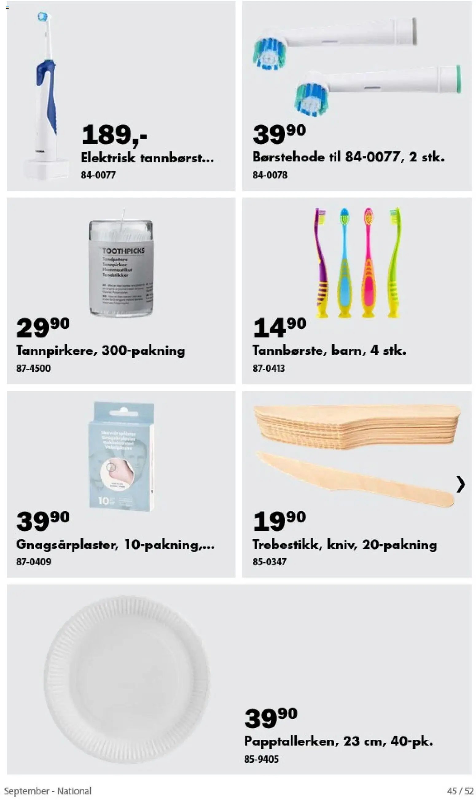 Biltema kundeavis September - National