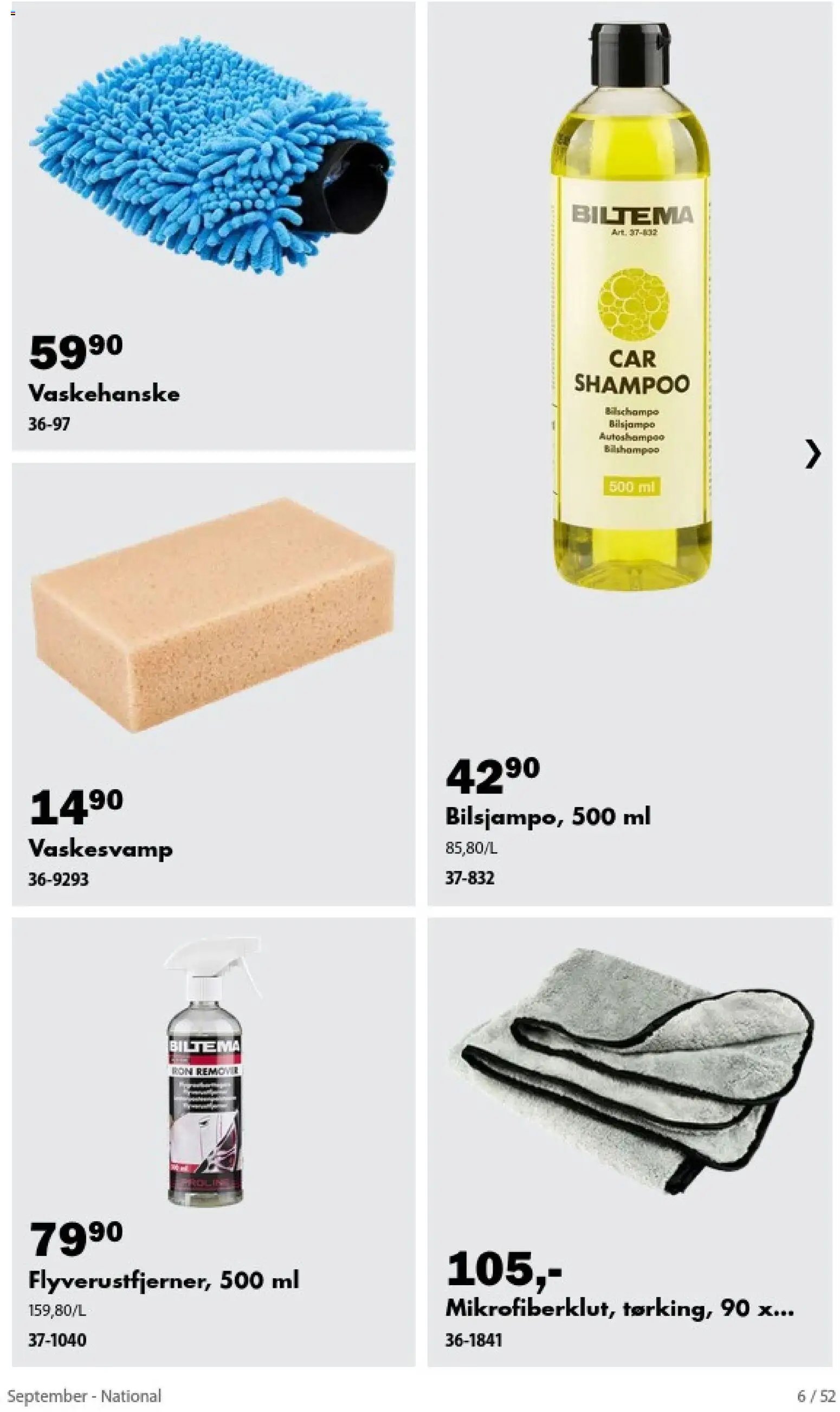 Biltema kundeavis September - National