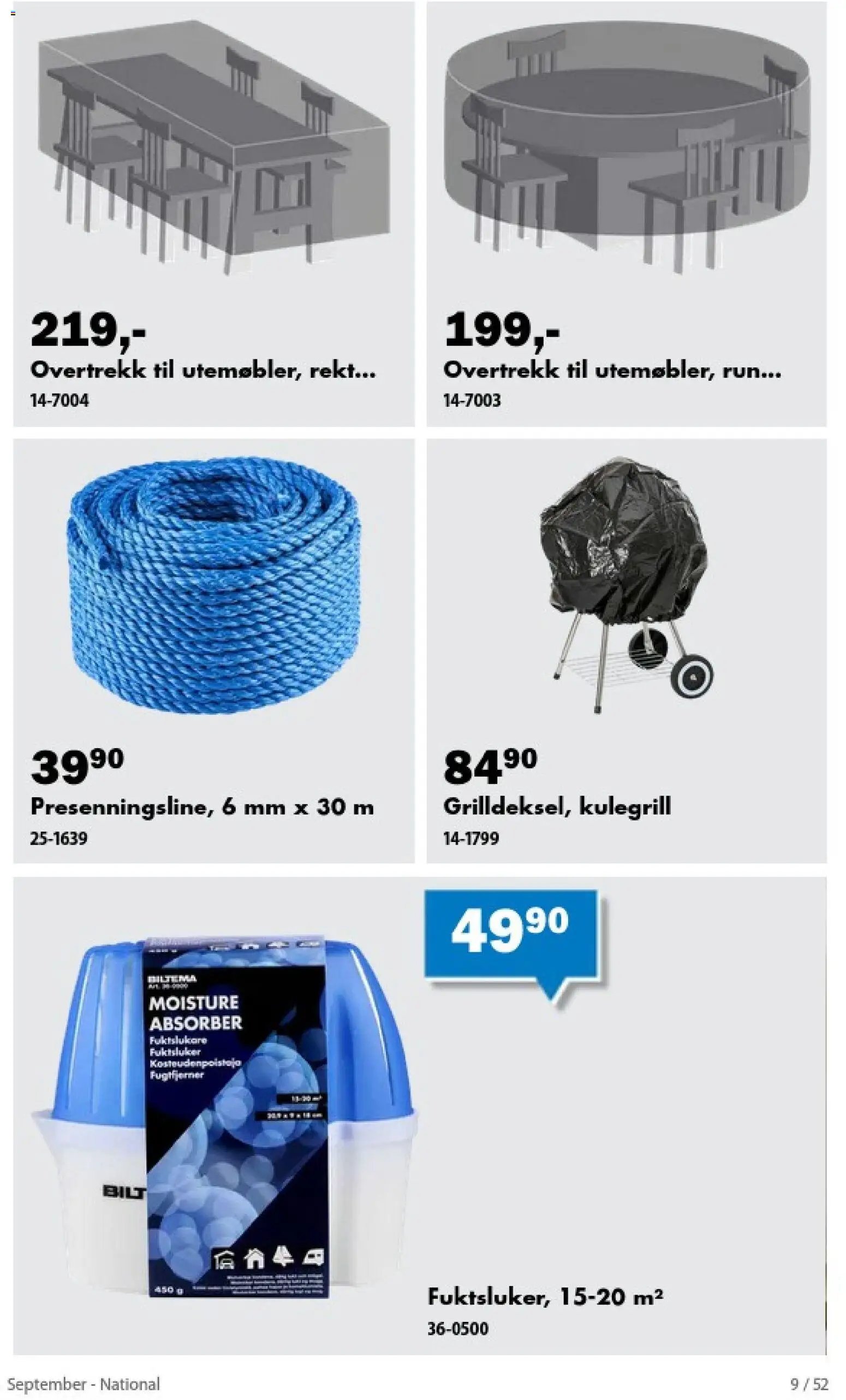 Biltema kundeavis September - National