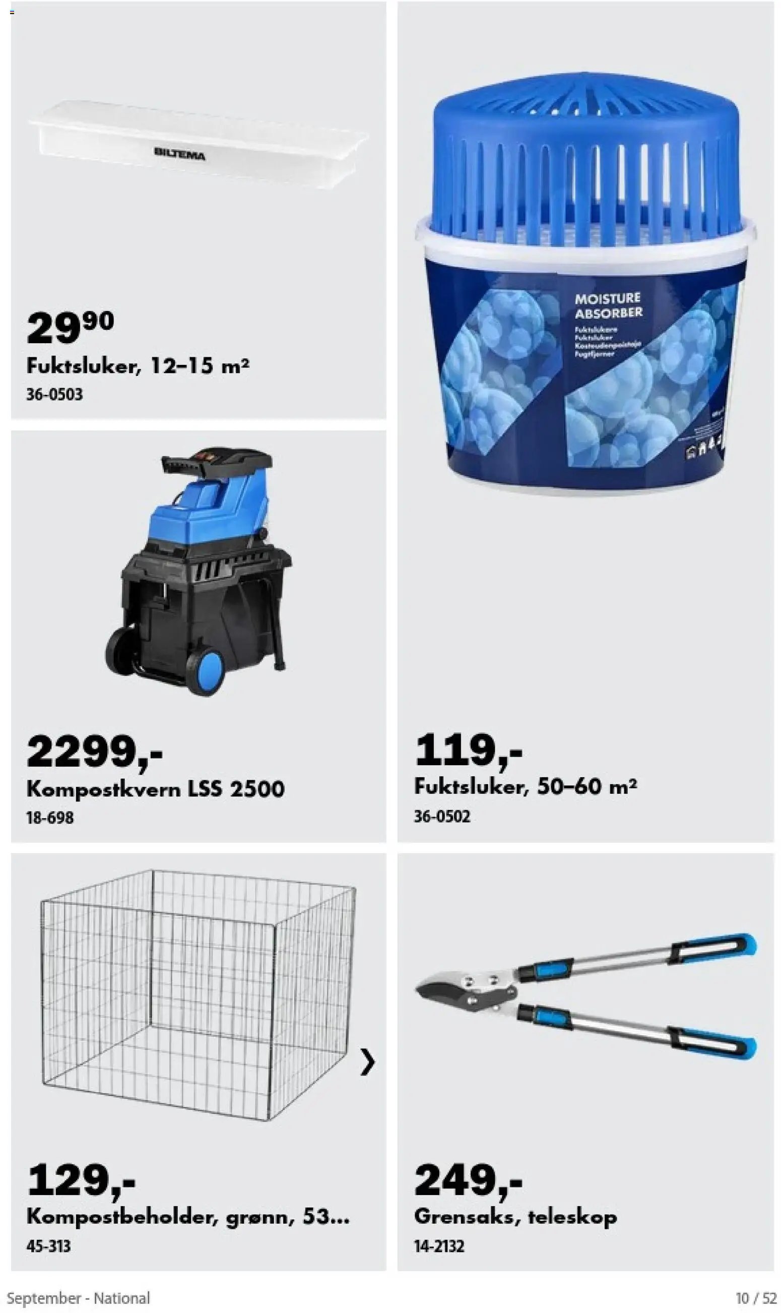 Biltema kundeavis September - National