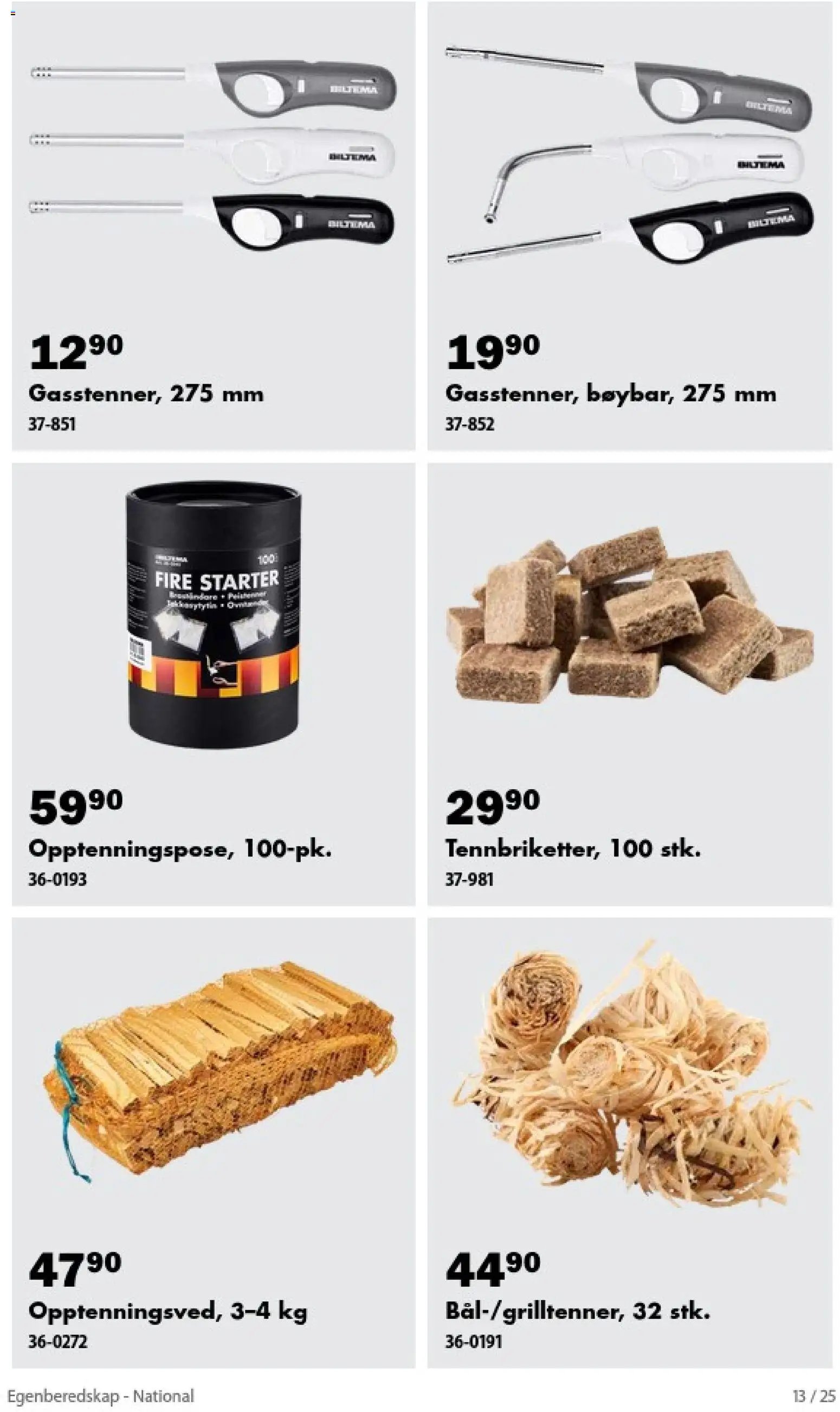 Biltema kundeavis Egenberedskap - National