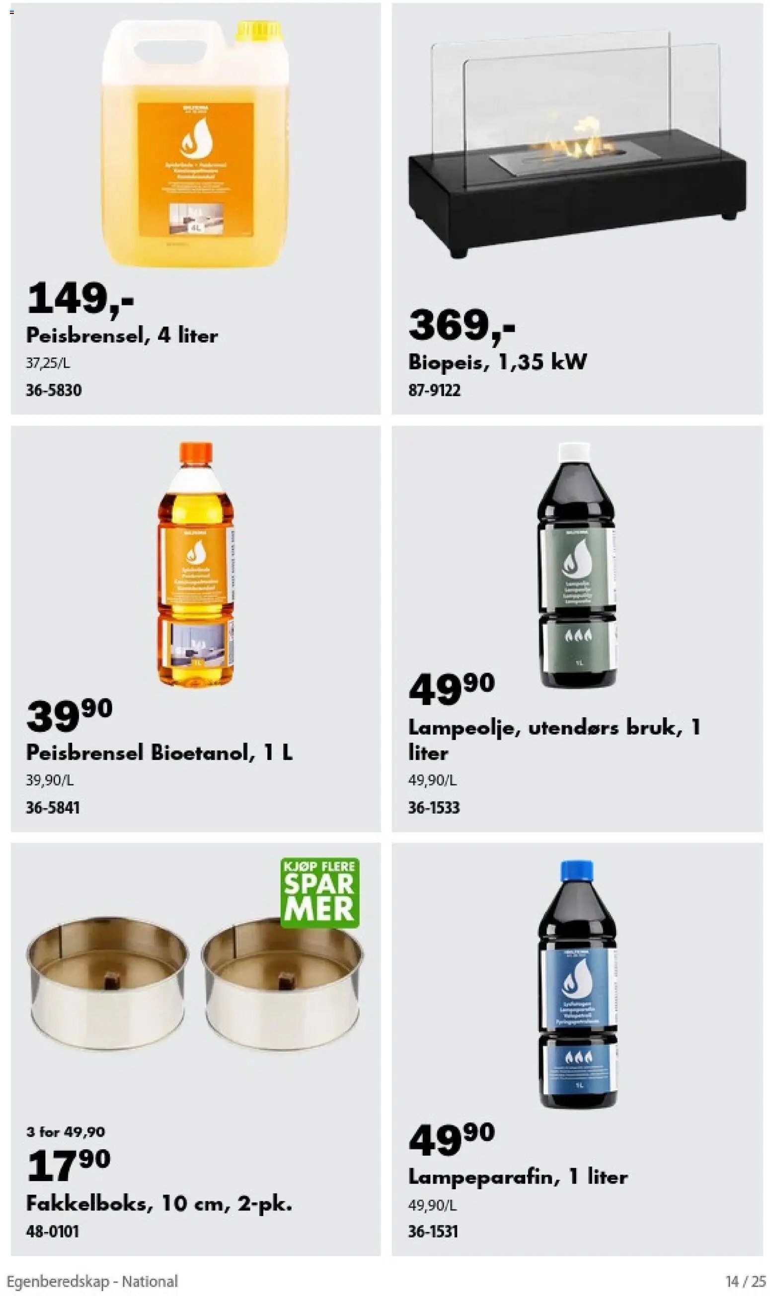 Biltema kundeavis Egenberedskap - National