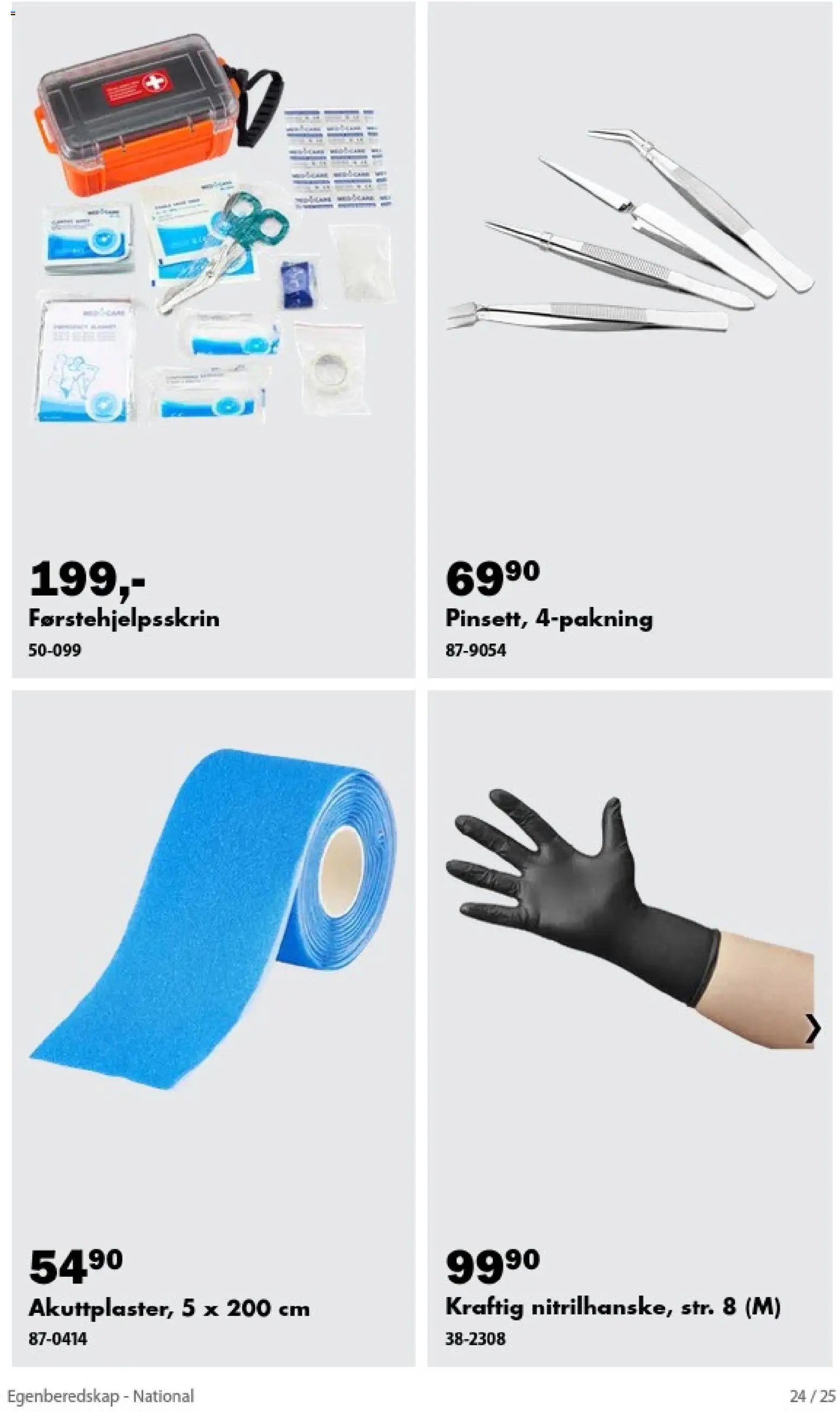Biltema kundeavis Egenberedskap - National