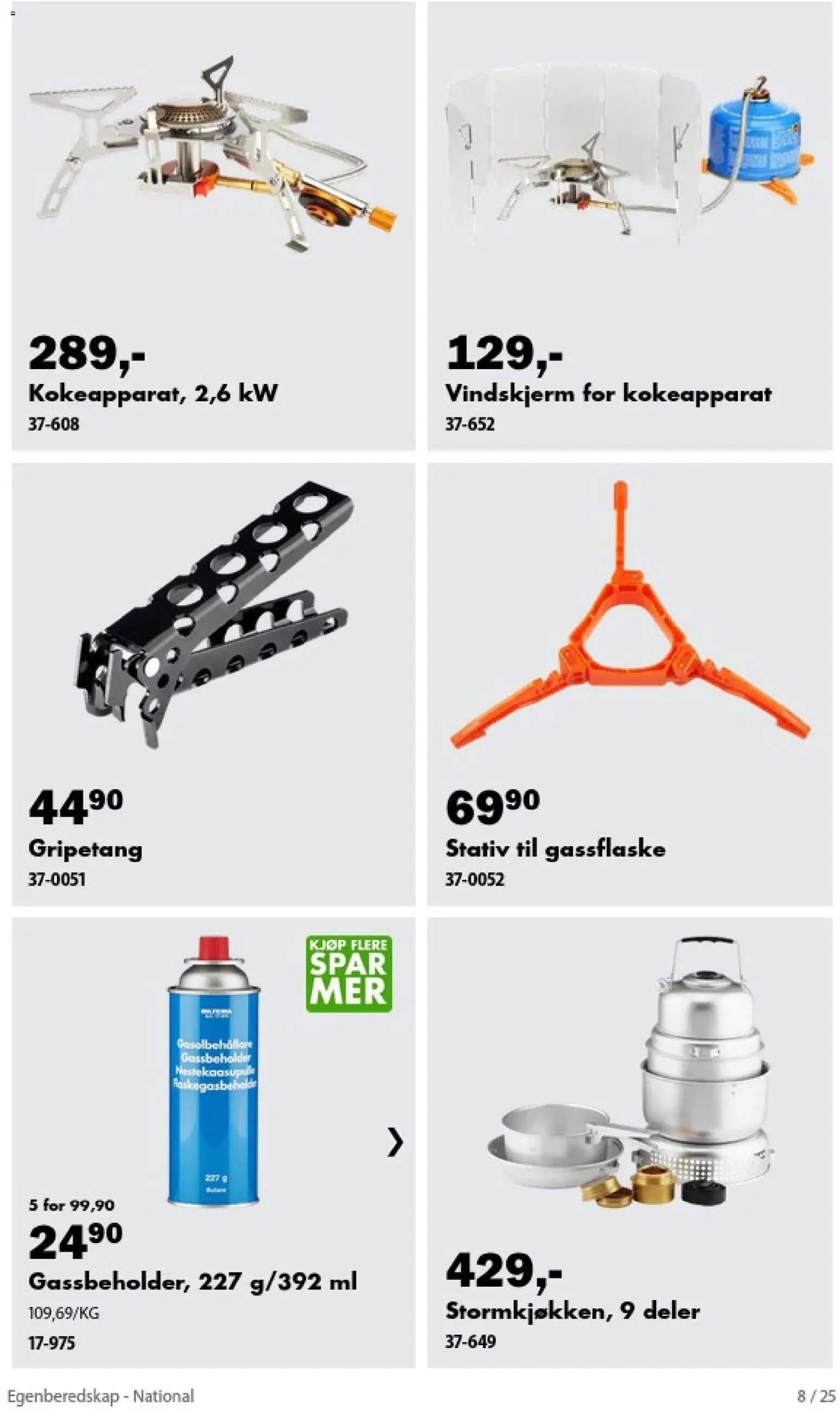 Biltema kundeavis Egenberedskap - National