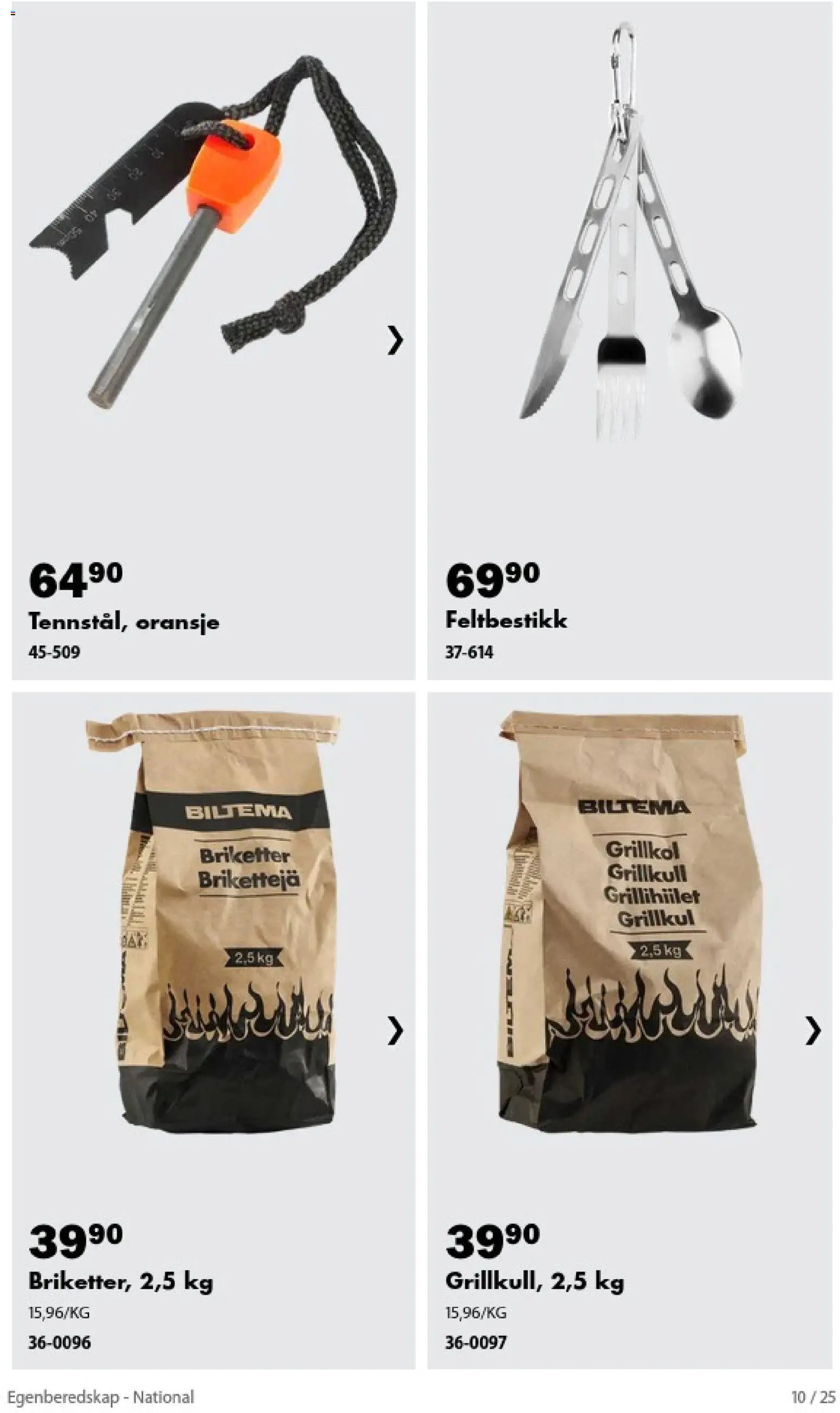 Biltema kundeavis Egenberedskap - National