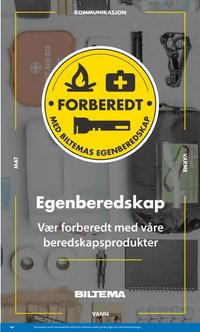 Biltema kundeavis Egenberedskap - National