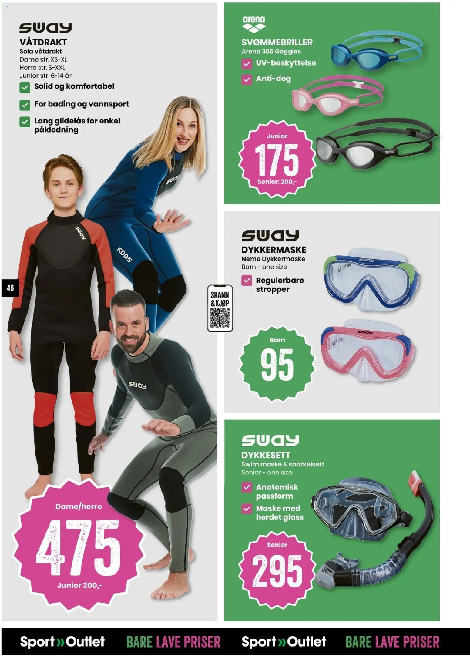 Sport Outlet Sommerglede til bare lave priser