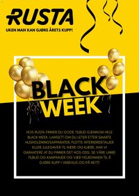 Rusta - Black Friday Varsel (2025-10-22 - 2025-11-28)
