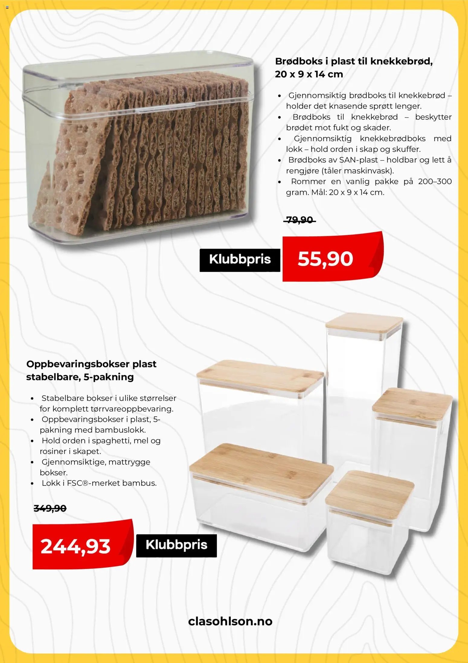 Clas Ohlson kundeavis