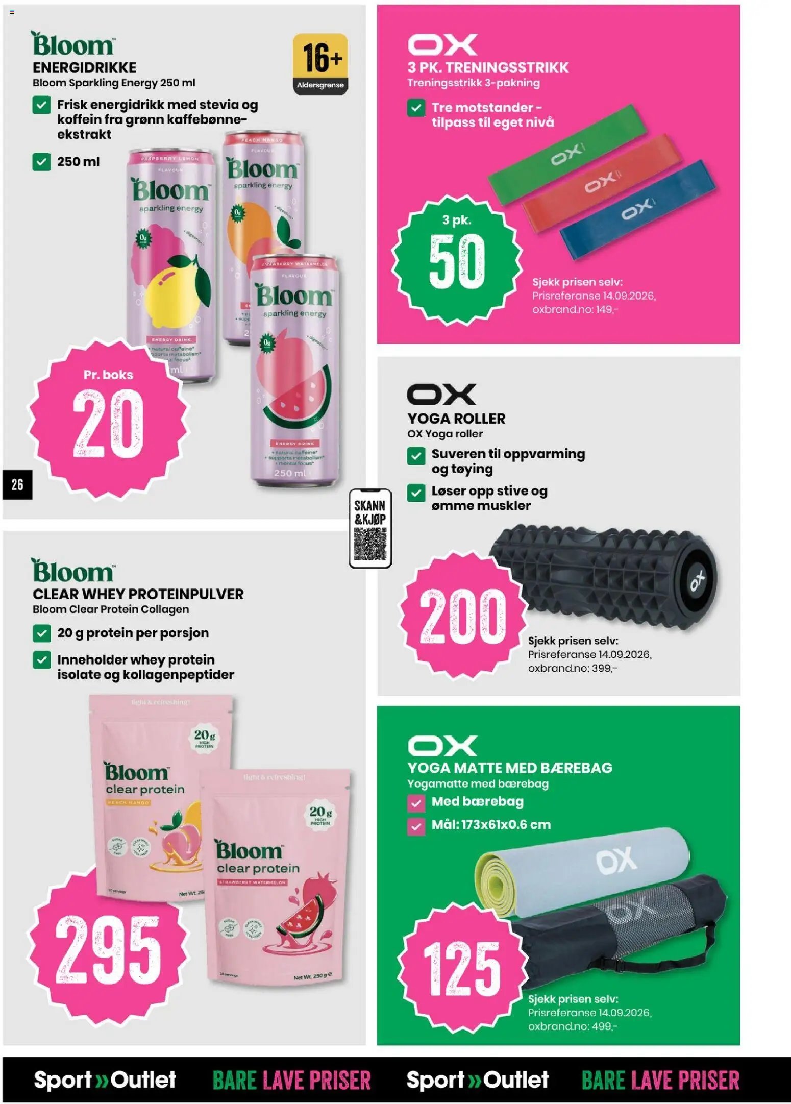 Sport Outlet kundeavis