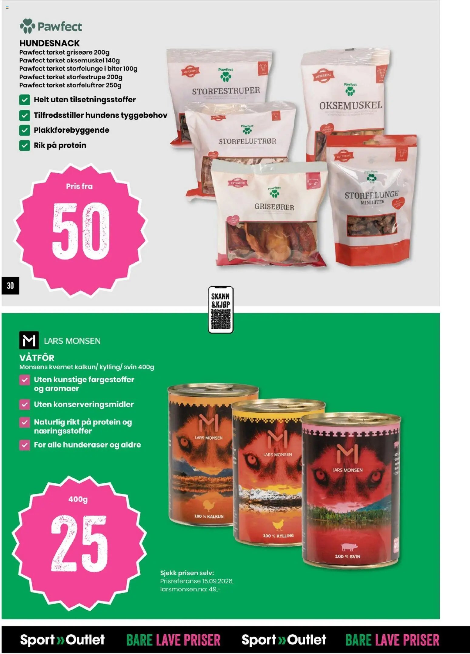 Sport Outlet kundeavis