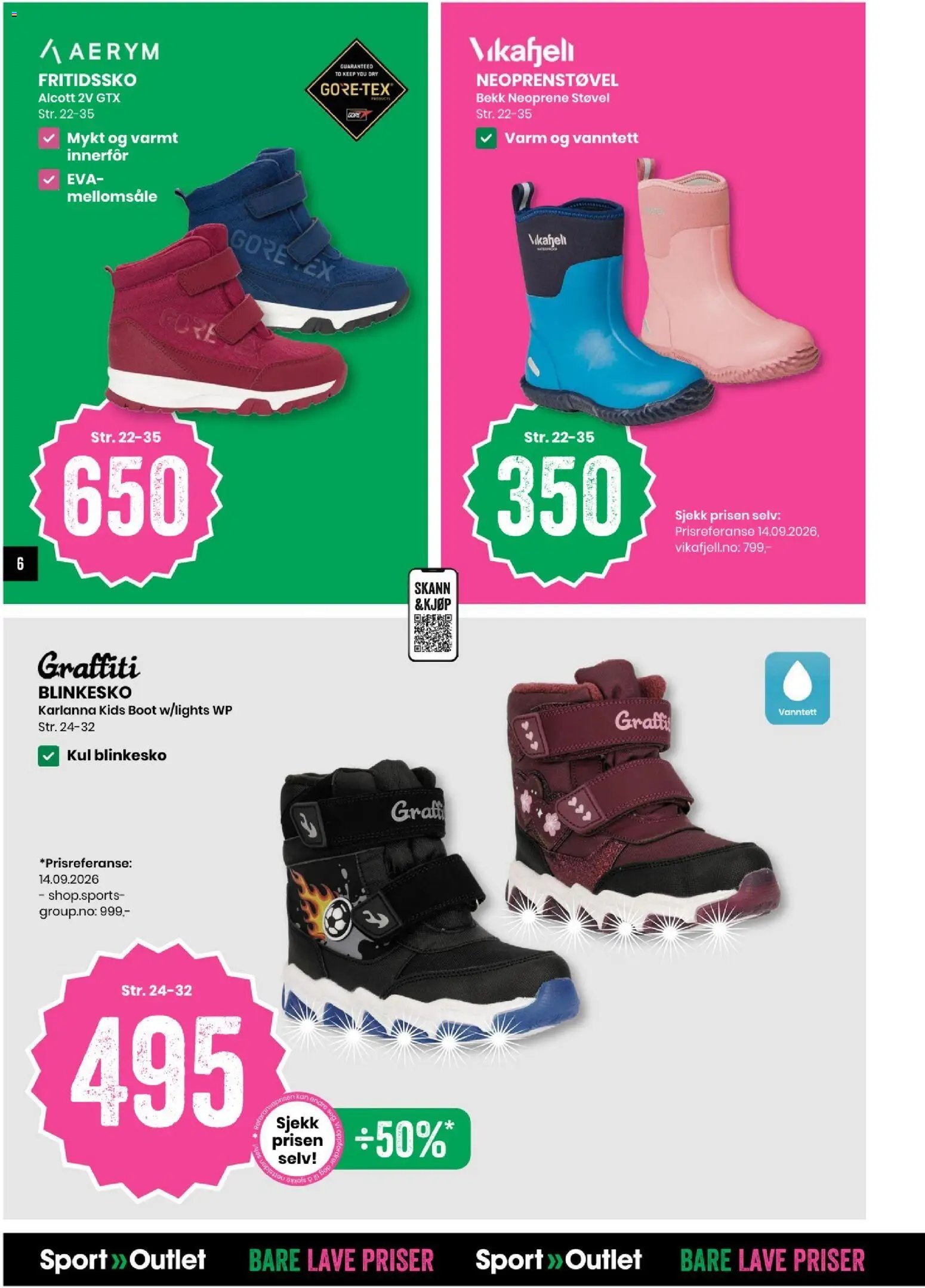 Sport Outlet kundeavis