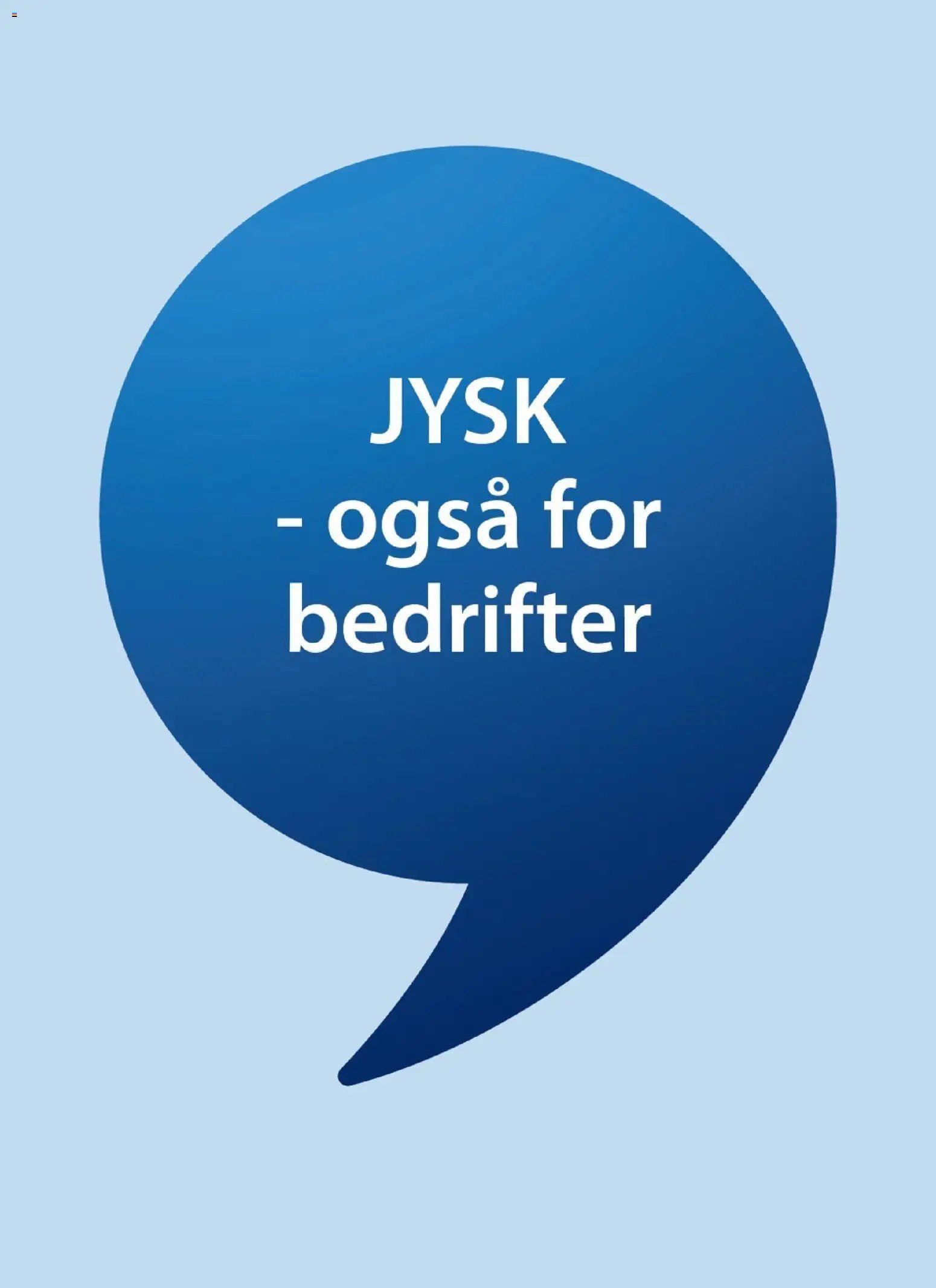 JYSK kundeavis